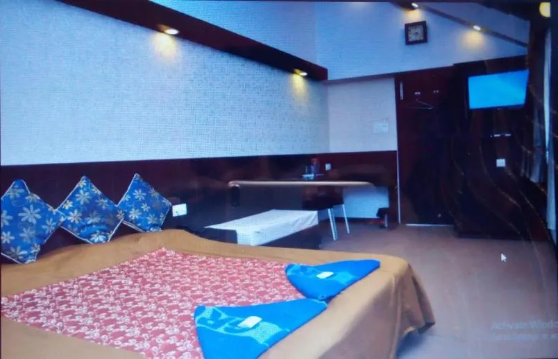 Bed in Hotel Seagull