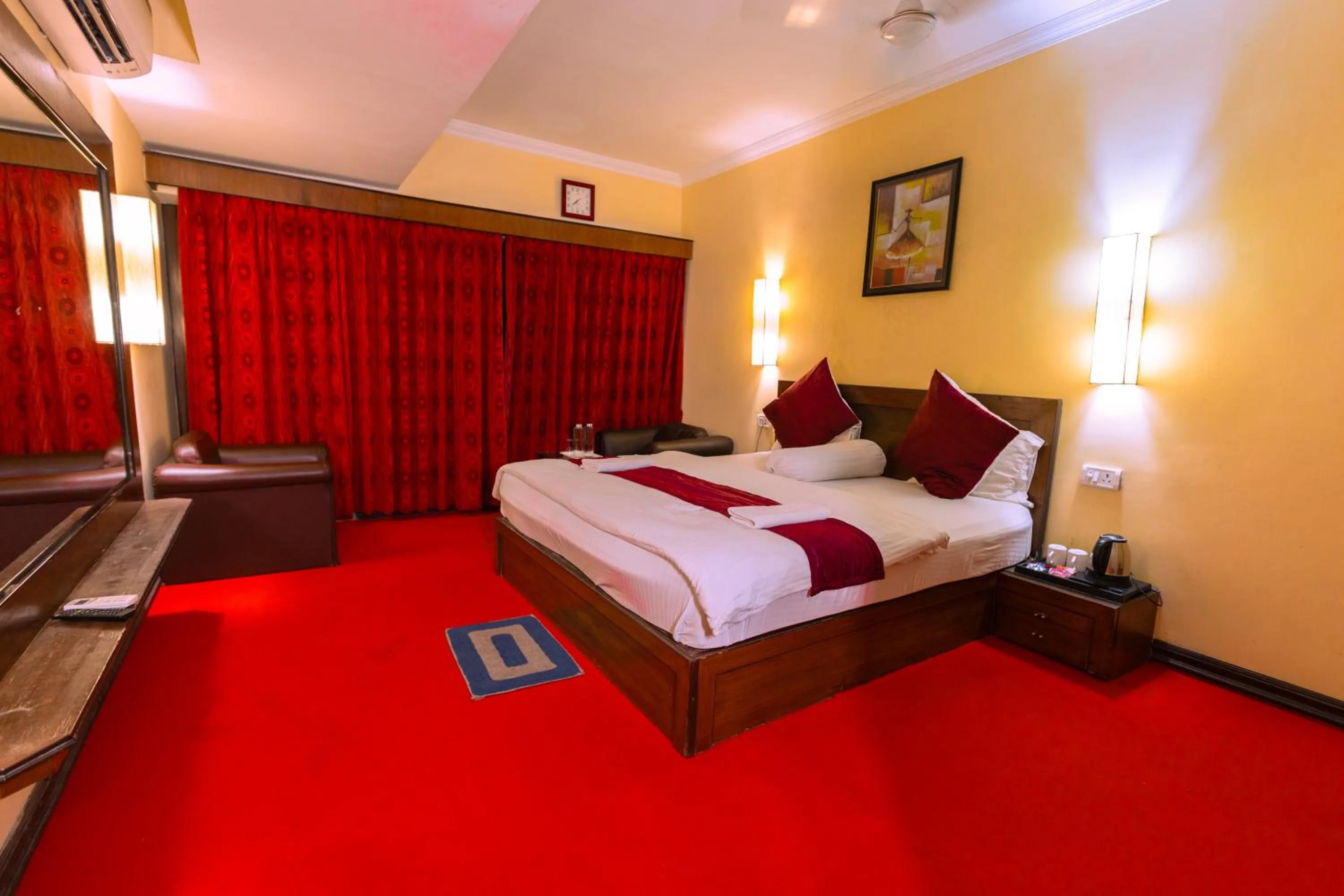 Bedroom, Bed in Hotel Seagull