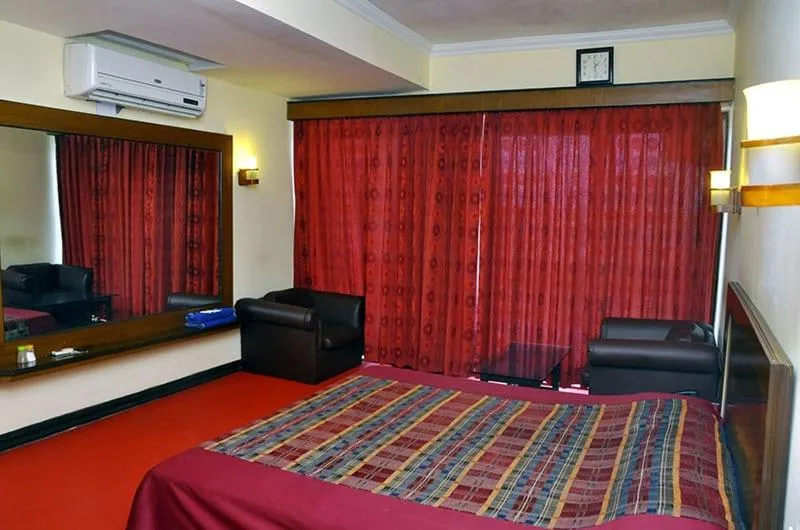 Bed in Hotel Seagull