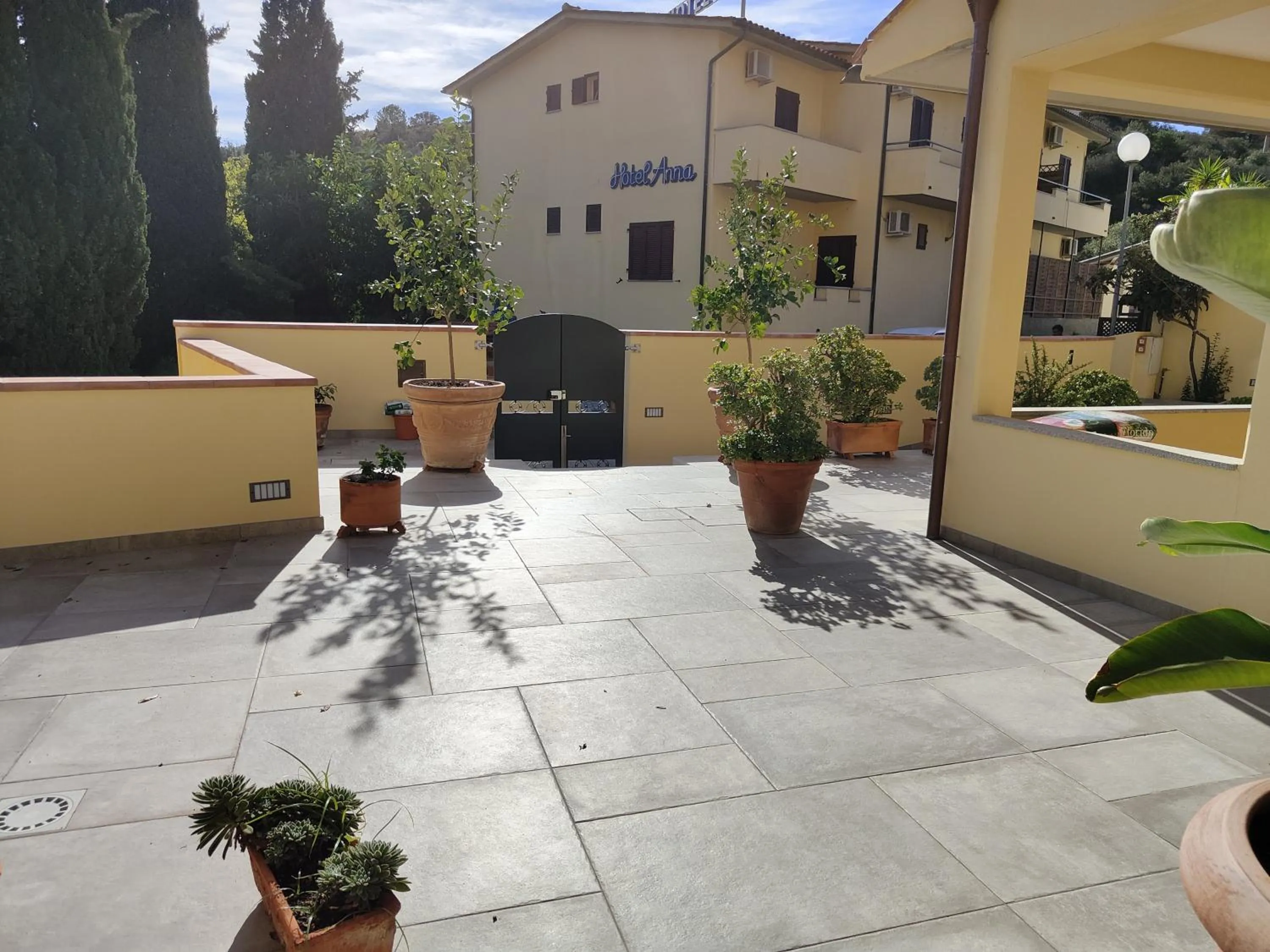 Property building in Hotel Anna