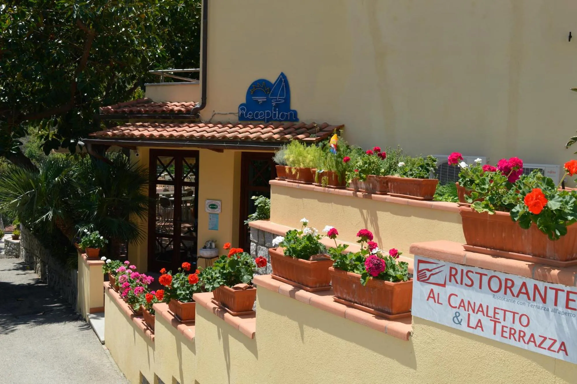 Property building in Hotel Anna