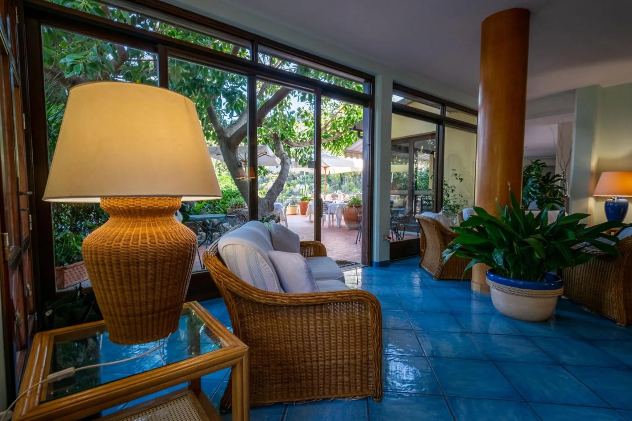 Lobby or reception in Hotel Anna