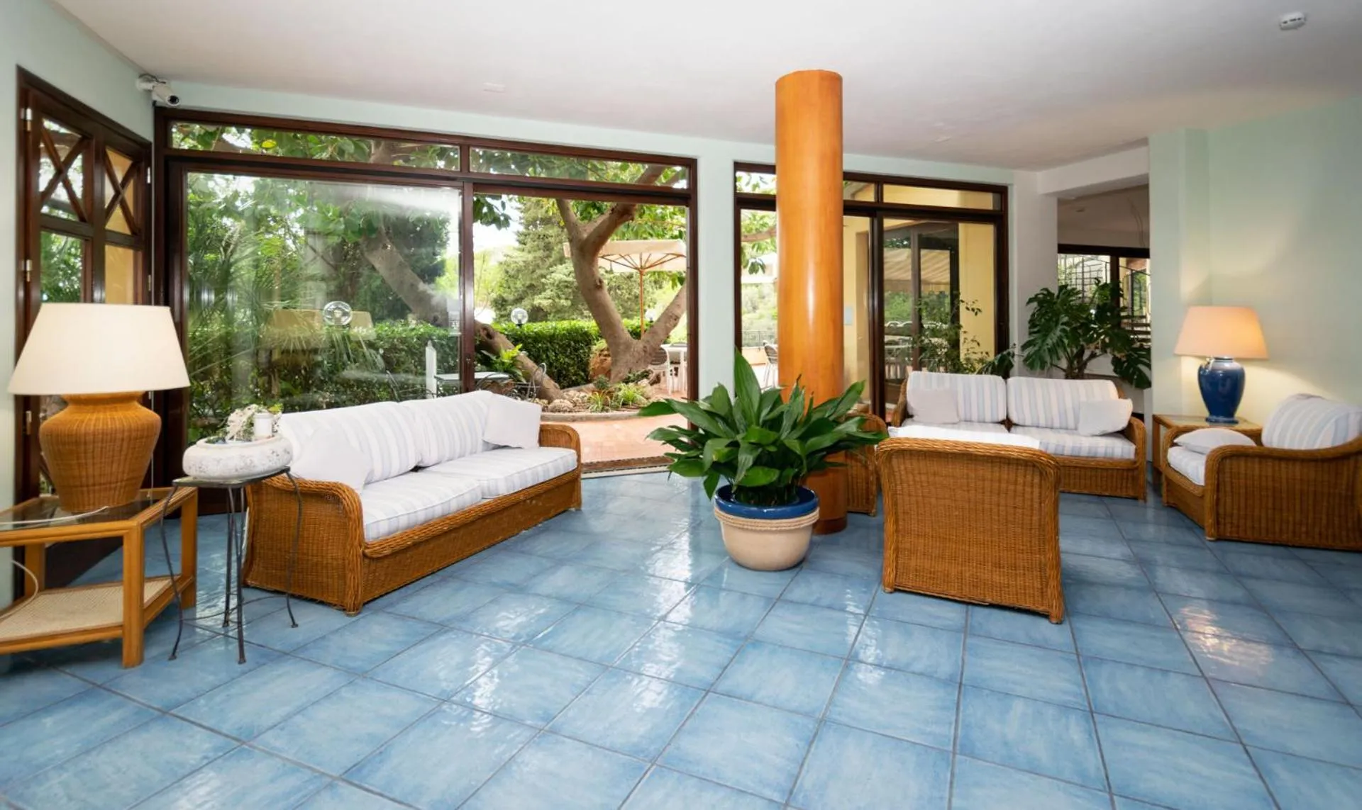 Lobby or reception in Hotel Anna