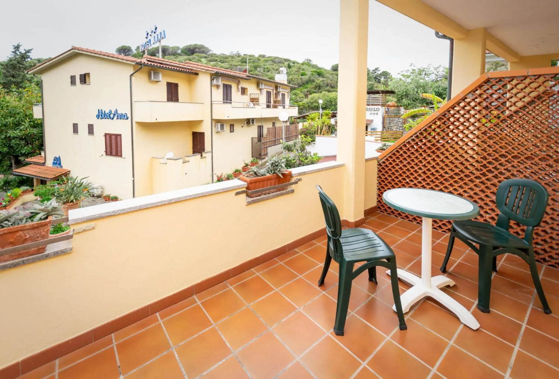 Balcony/Terrace in Hotel Anna