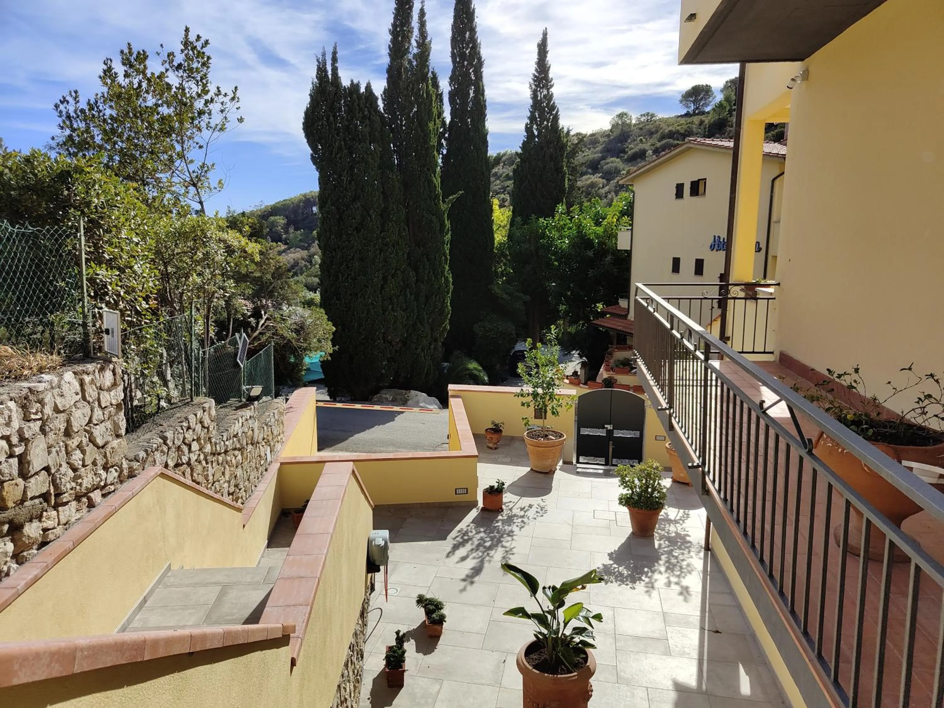 Property building in Hotel Anna