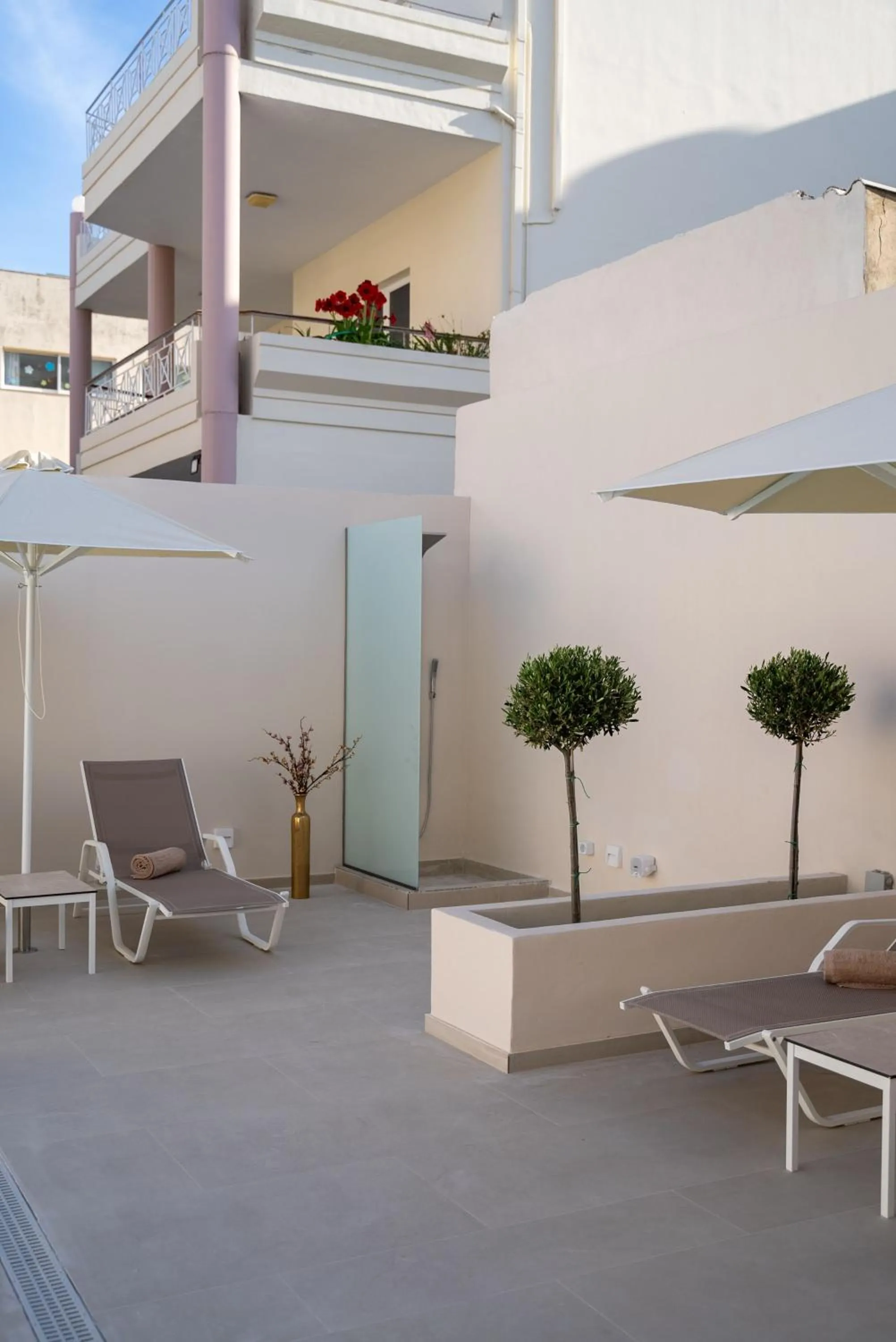 Patio in Selected Suites