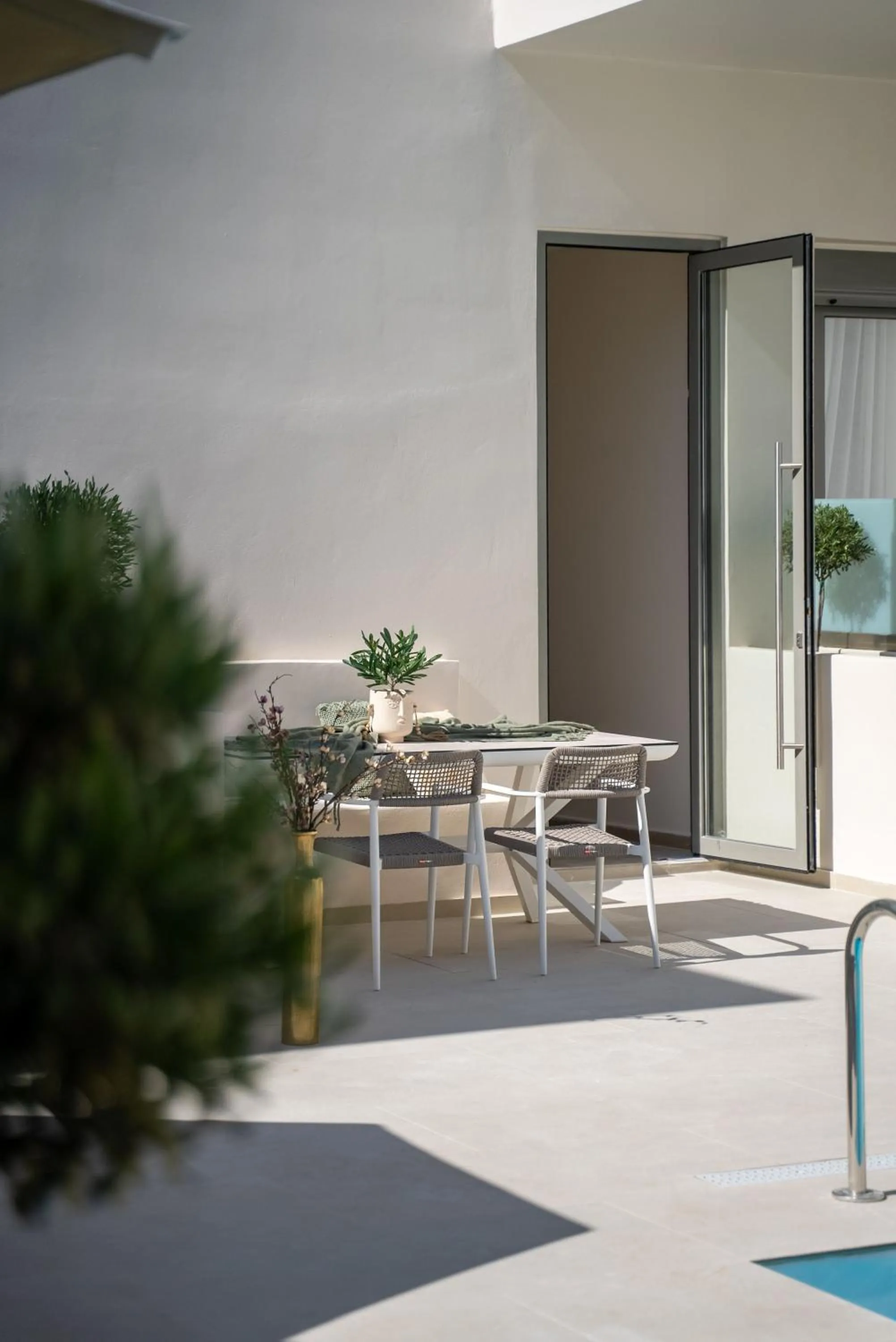 Patio in Selected Suites