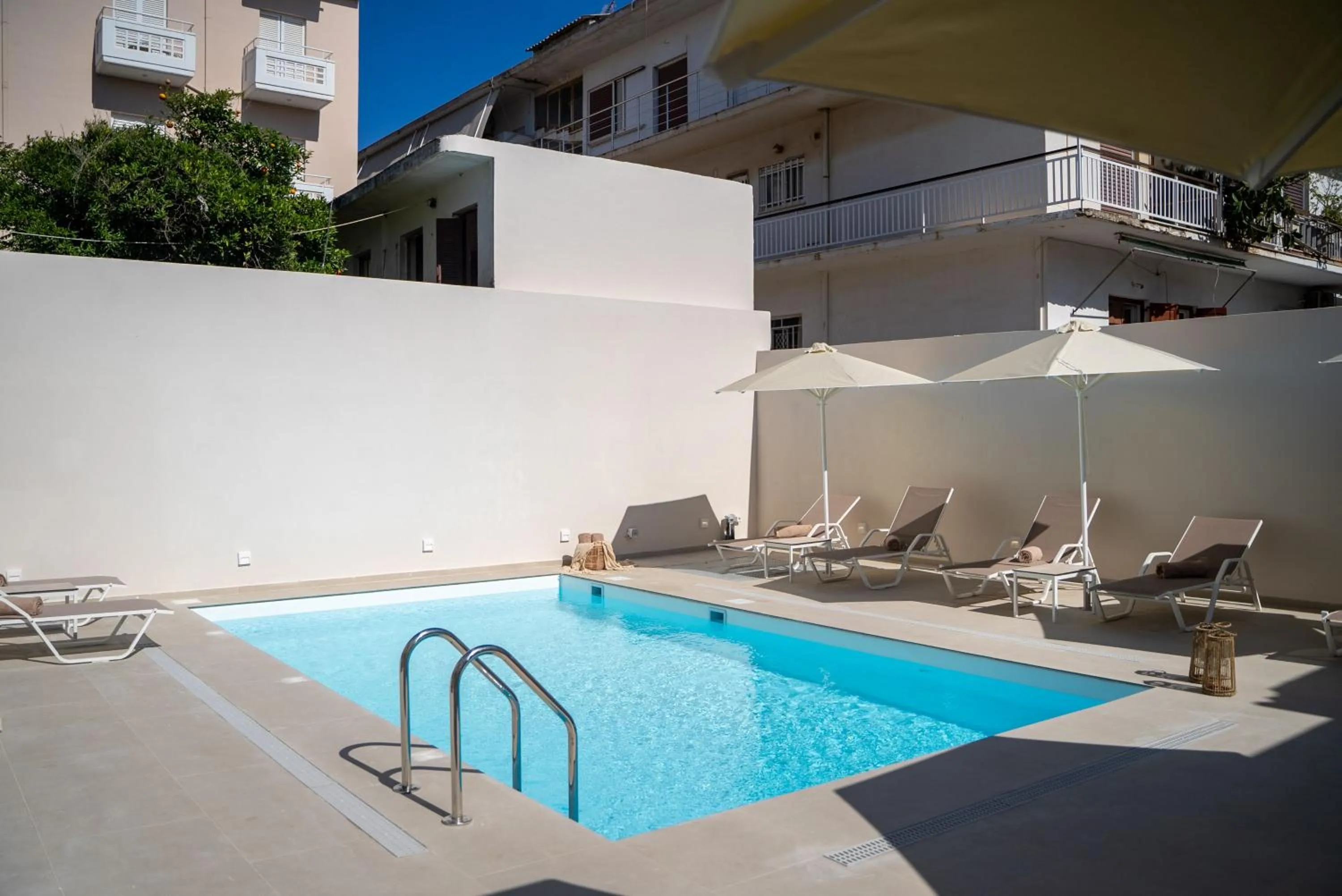 Patio in Selected Suites