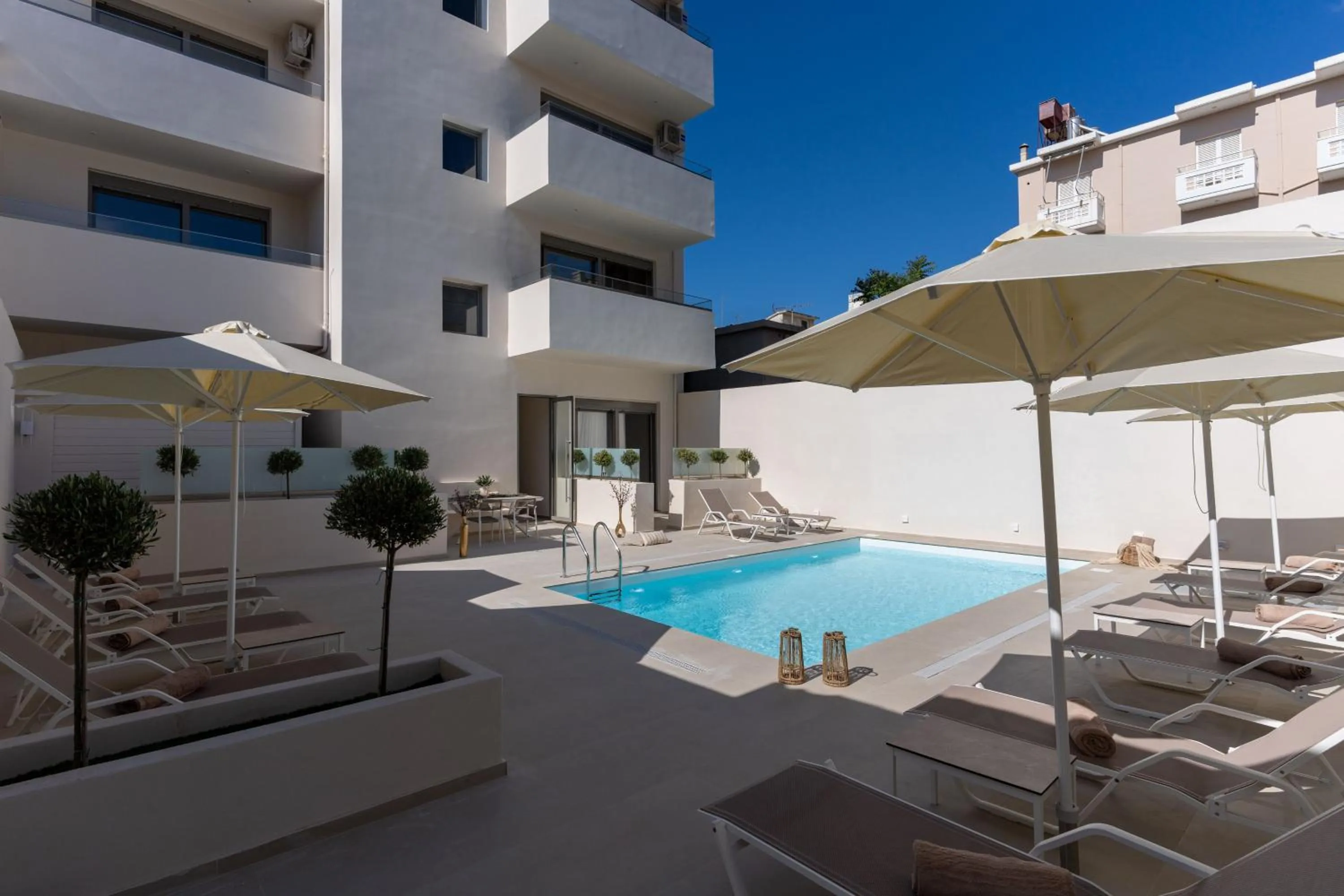 Patio in Selected Suites