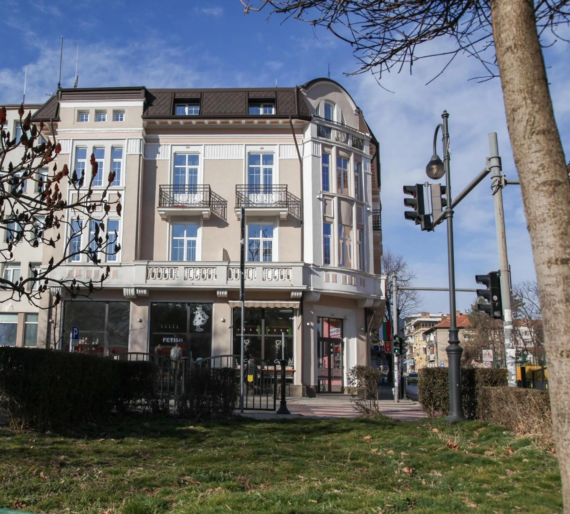 Property building in Corner House