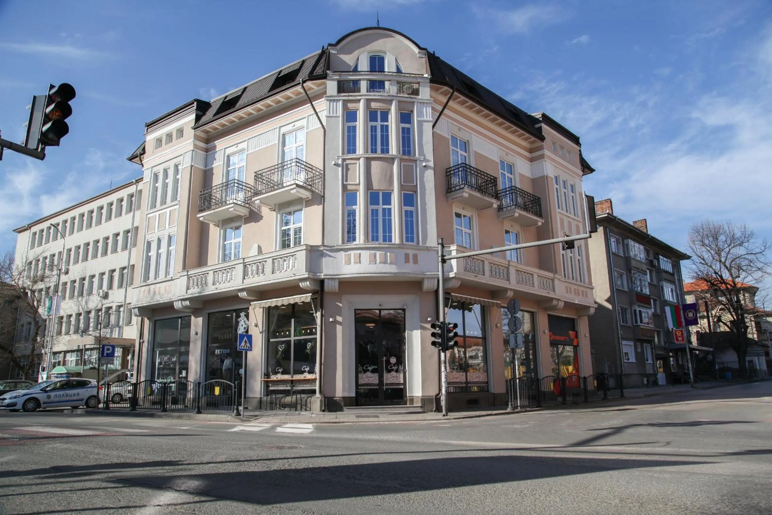 Property building in Corner House