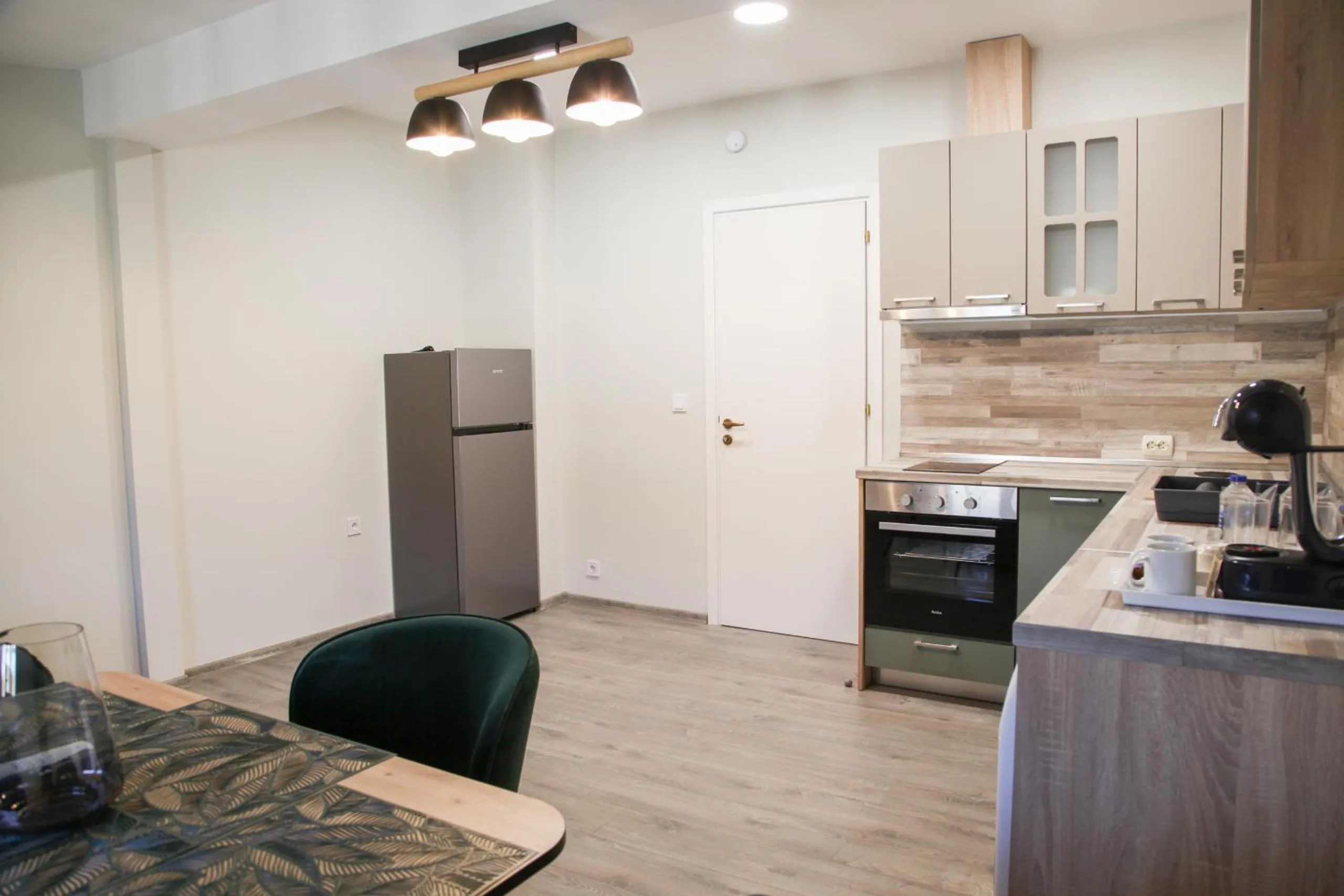 Living room in Corner House