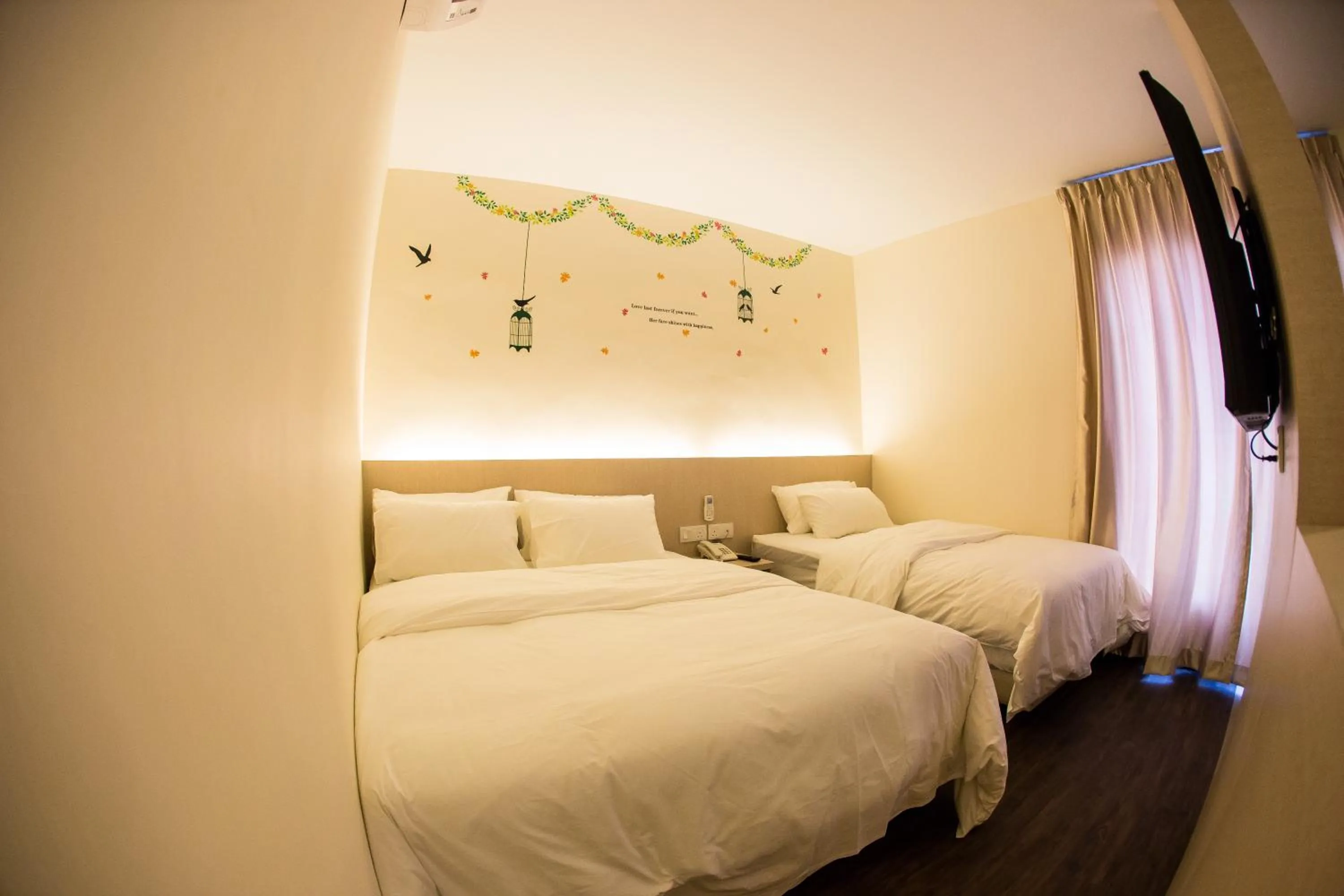 Bed in RS Boutique Hotel