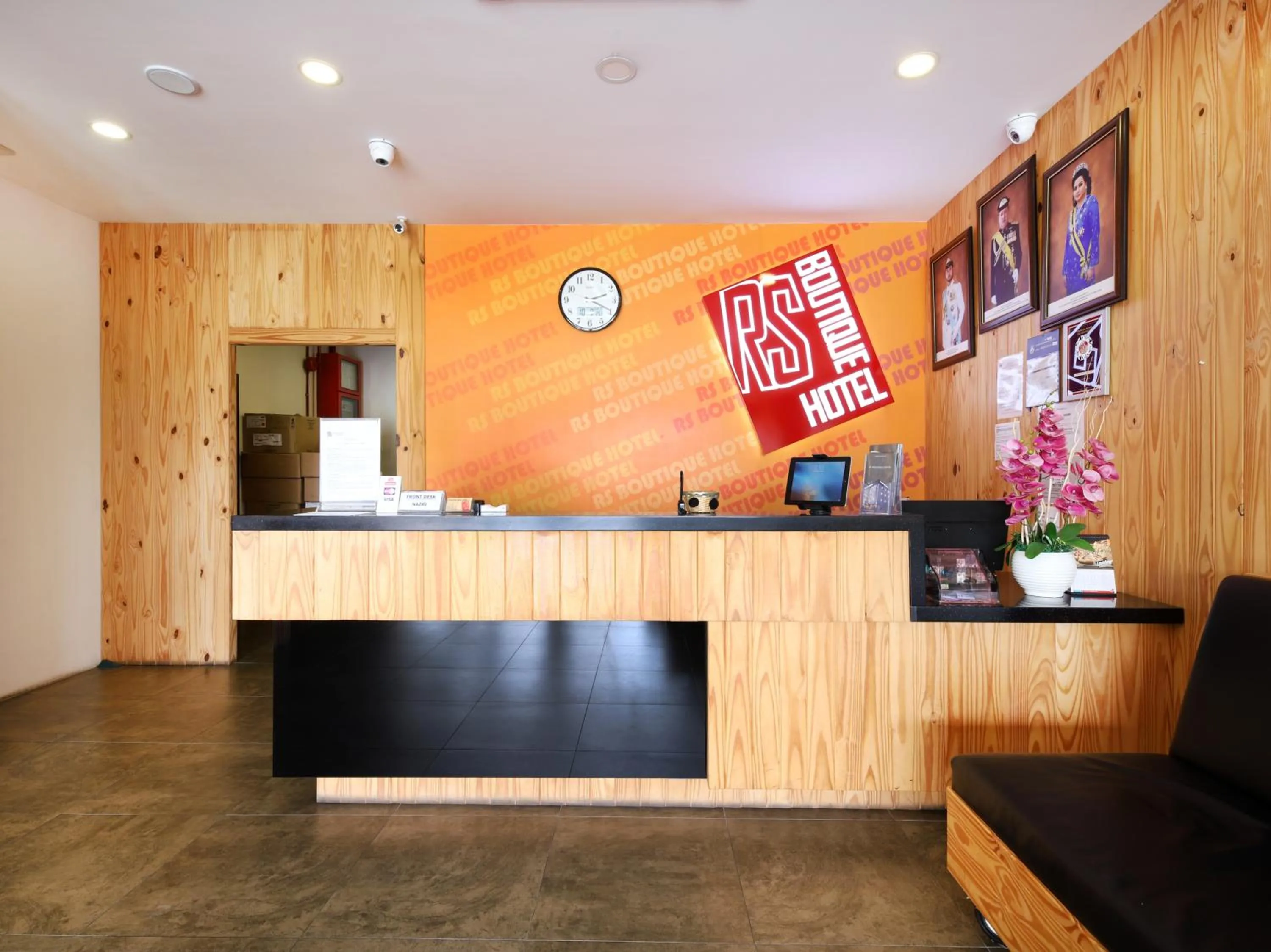 Lobby or reception in RS Boutique Hotel