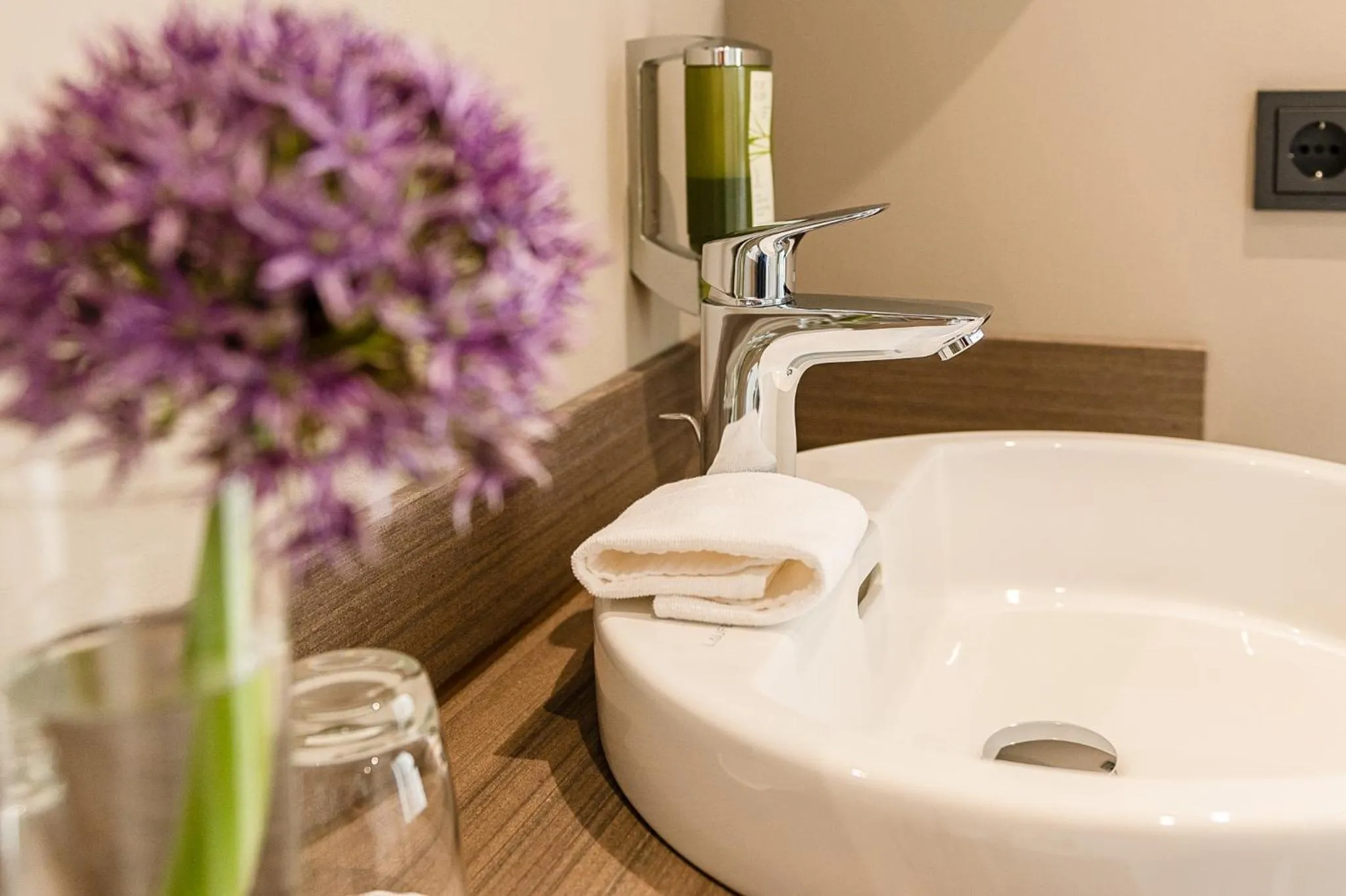 Bathroom in Schlosshotel Steinburg