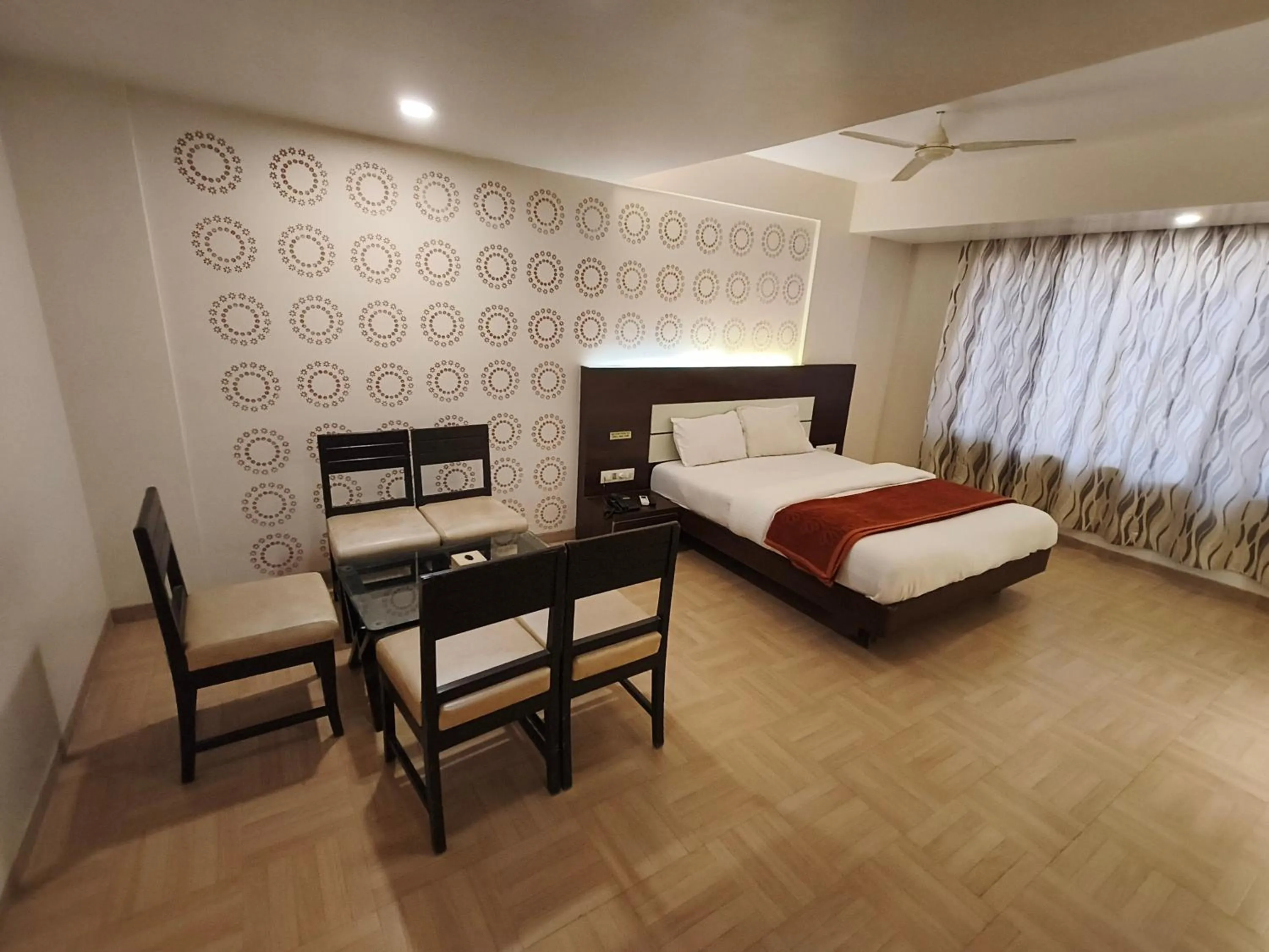 Photo of the whole room, Bed in Hotel Vijay Sagar Dombivali