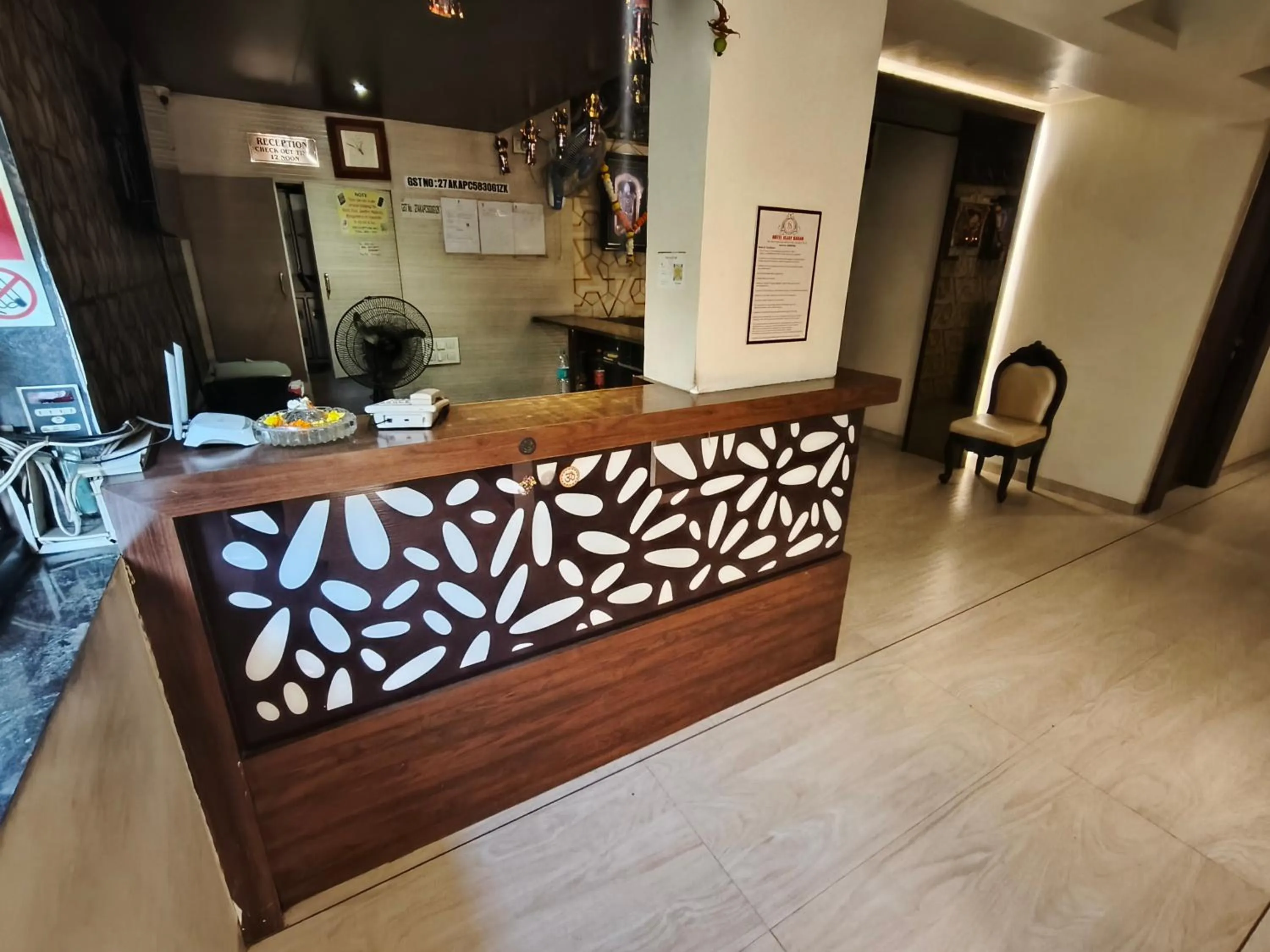 Lobby or reception in Hotel Vijay Sagar Dombivali