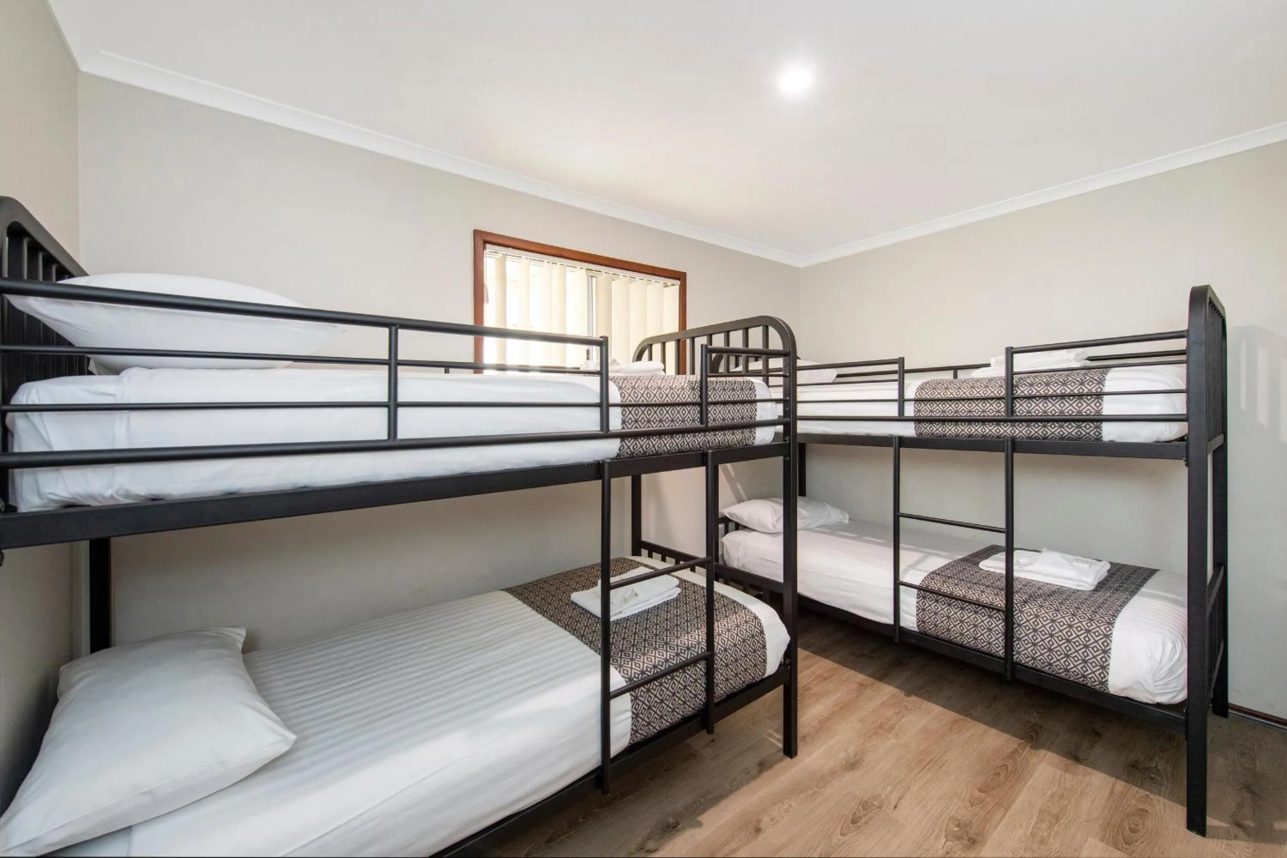 Bed in Banksia Tourist Park