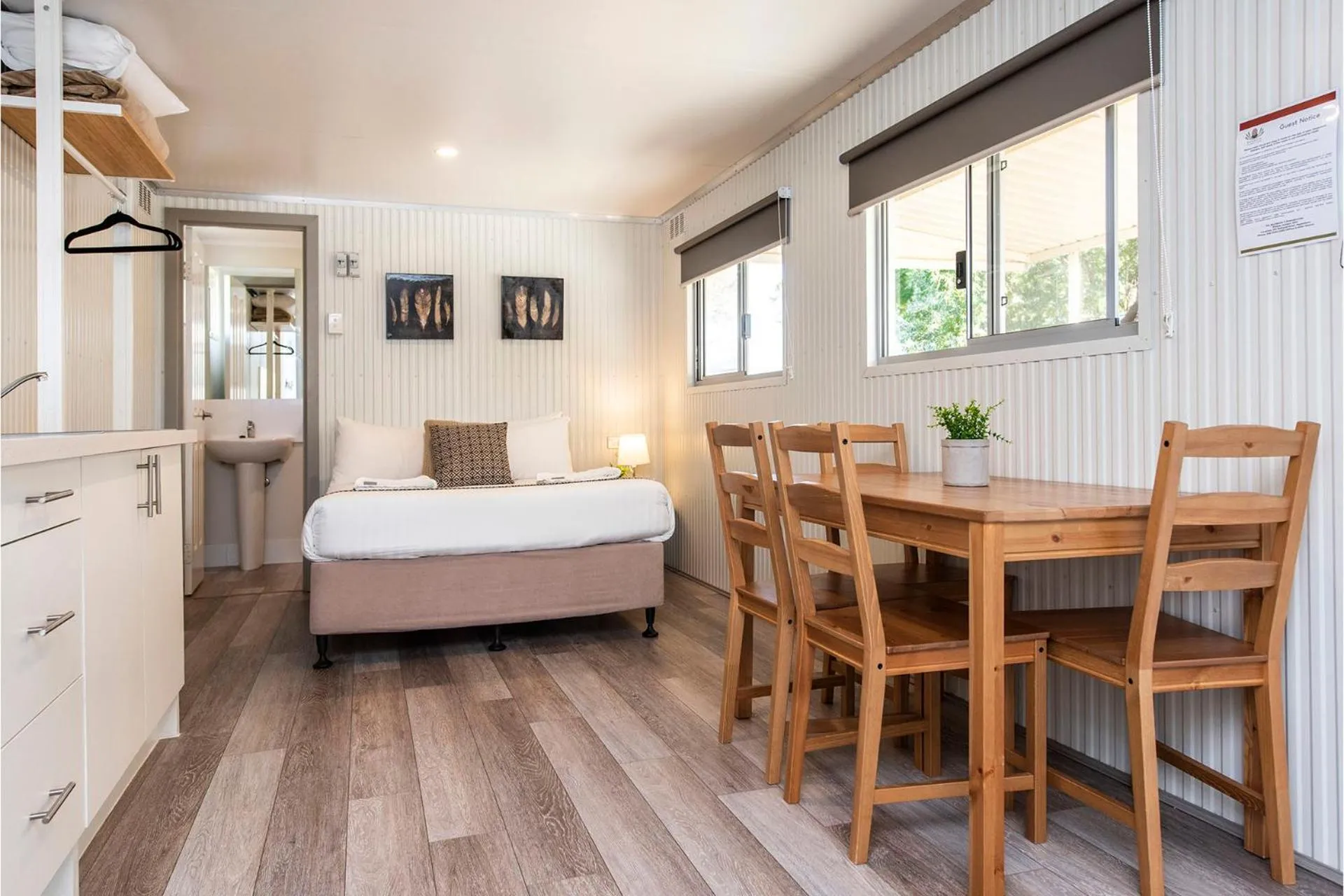 Bed in Banksia Tourist Park