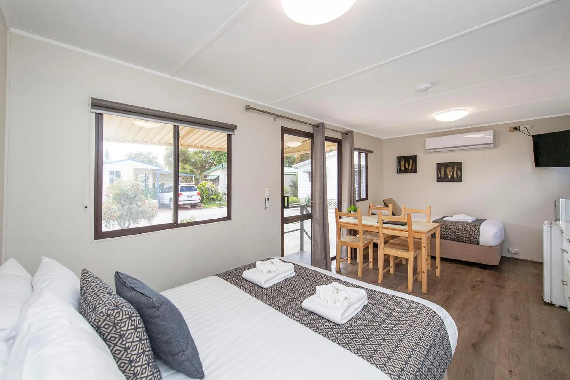 Bed in Banksia Tourist Park