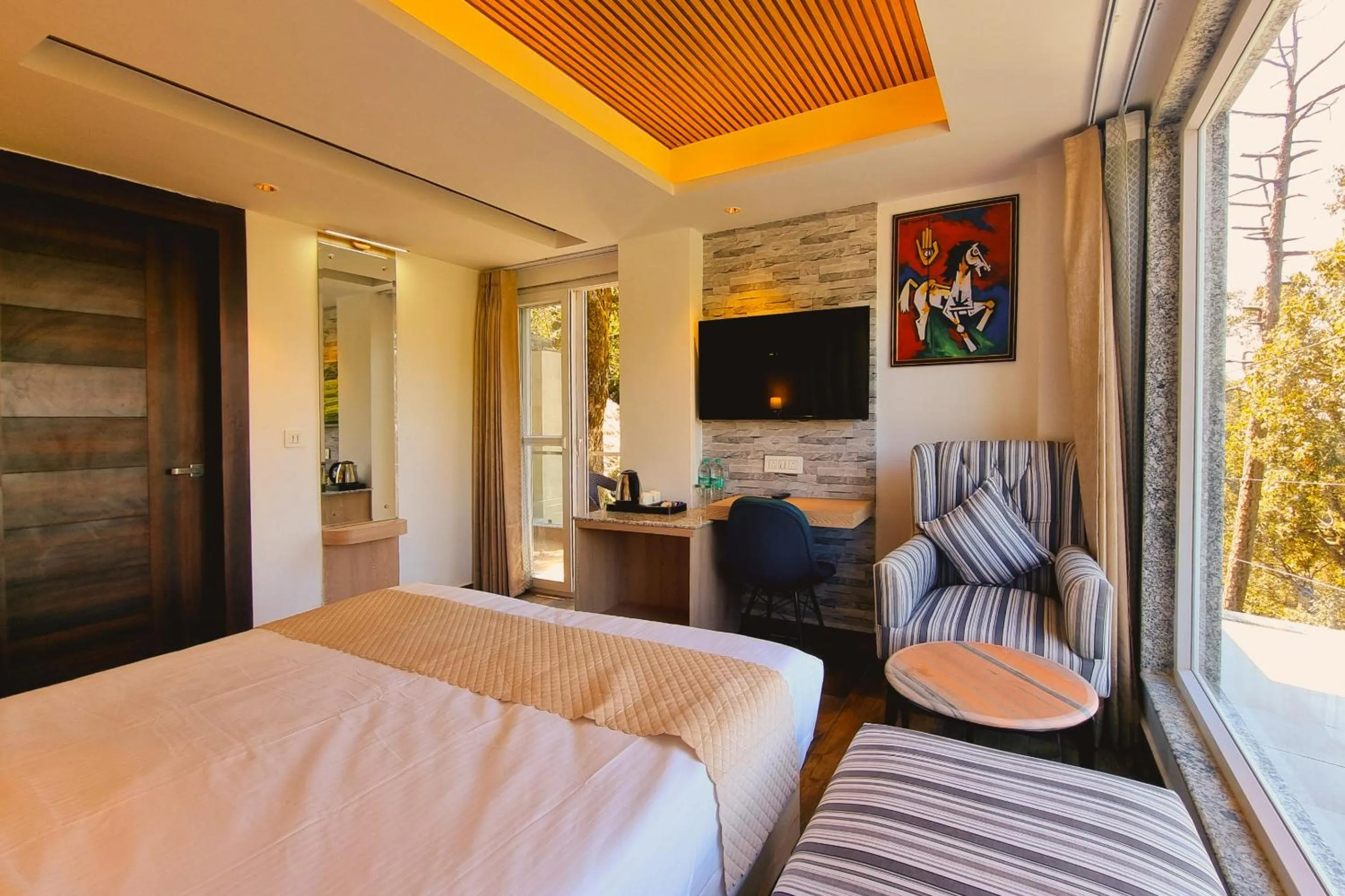 Bed in Hotel Katson Blue, Dalhousie