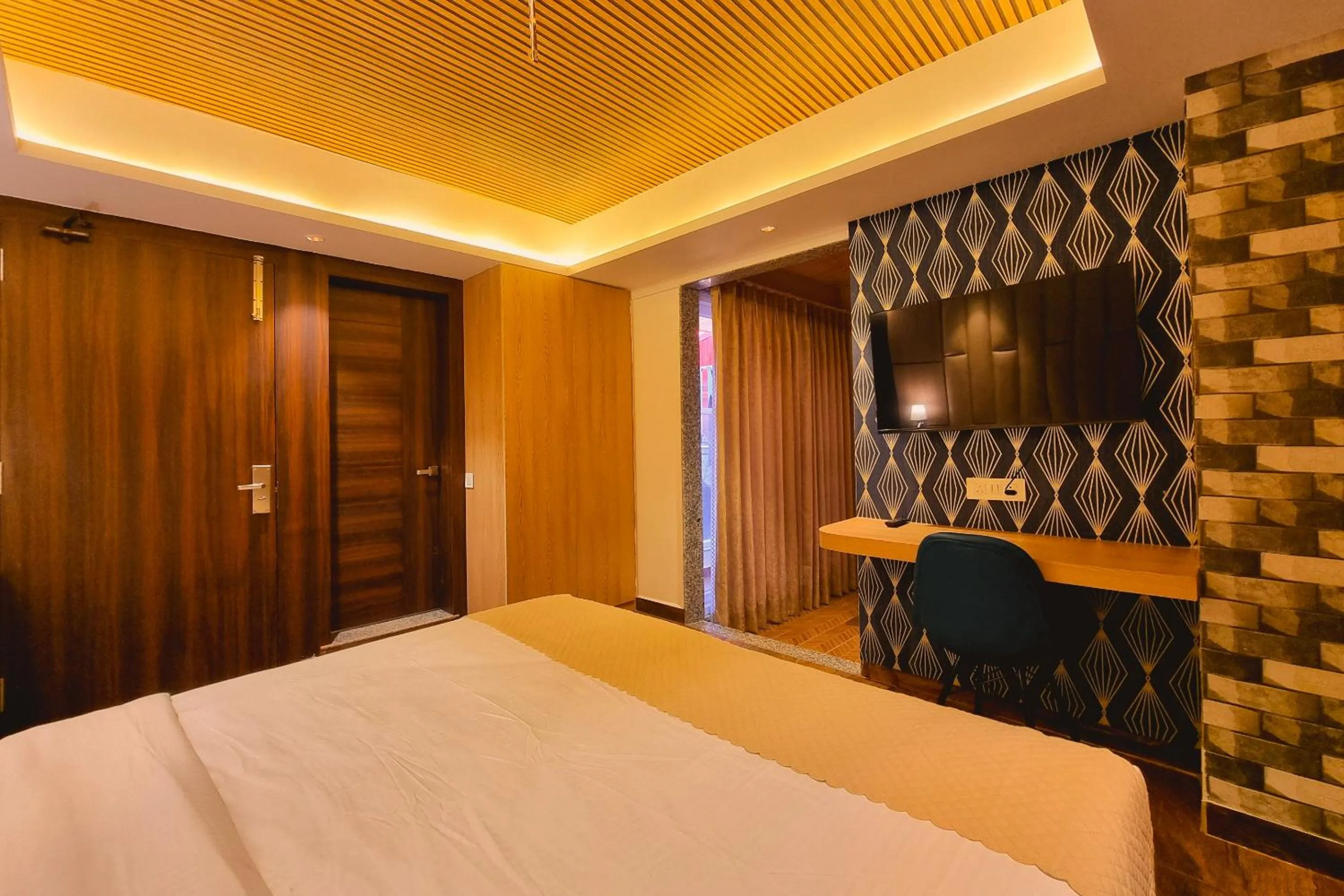 Bed in Hotel Katson Blue, Dalhousie