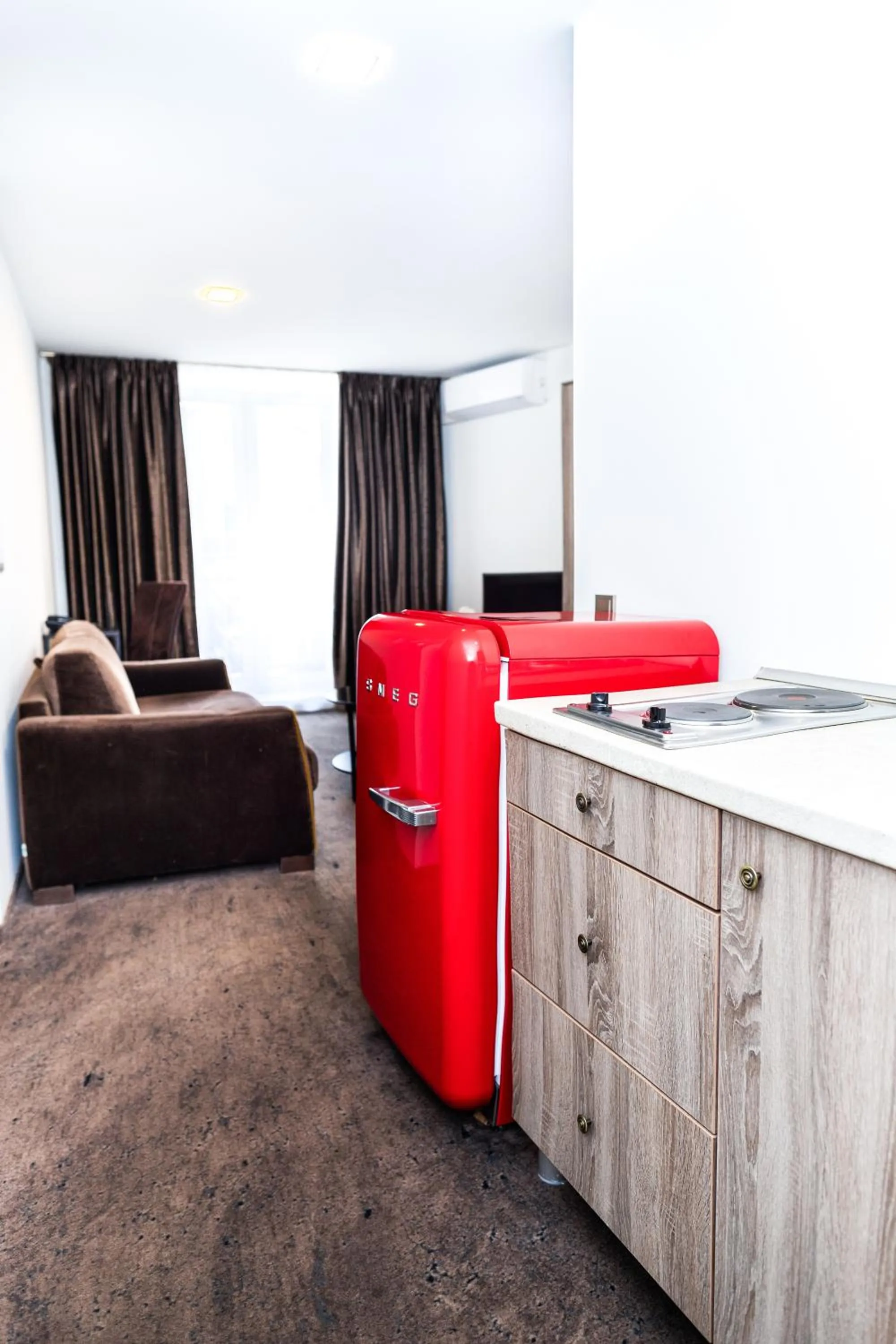 Kitchen or kitchenette in HOF HOTEL