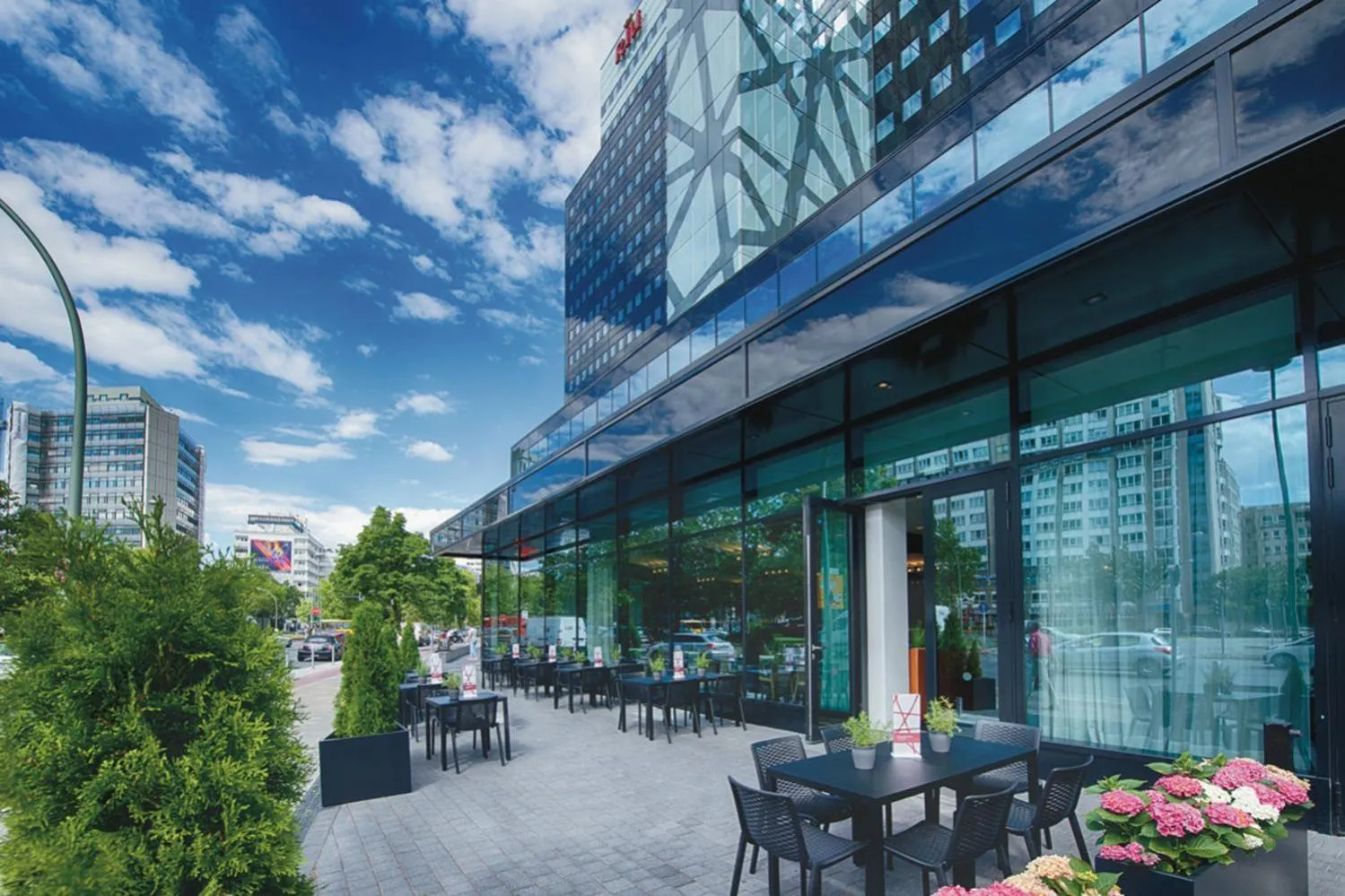 Balcony/Terrace in Riu Plaza Berlin