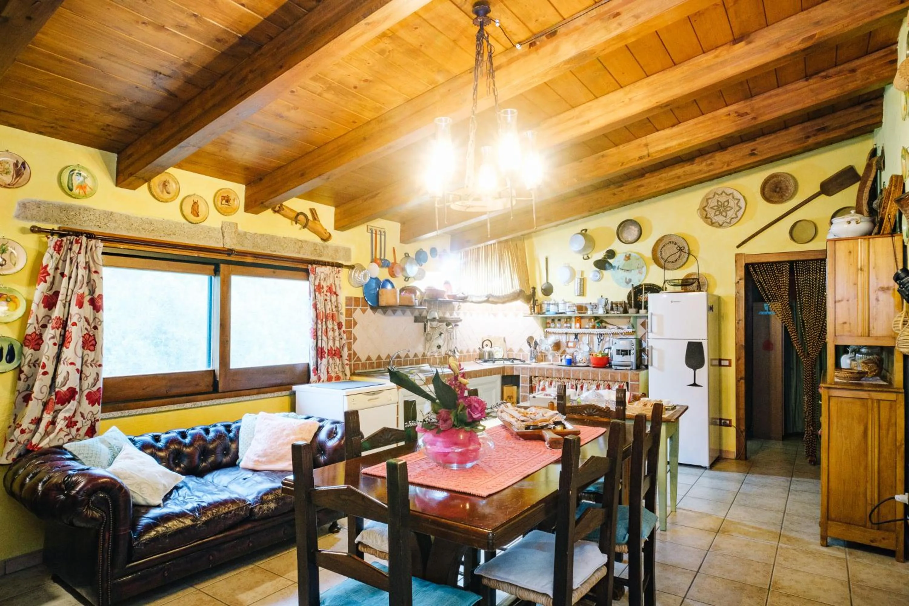 Kitchen or kitchenette in B&B San Michele