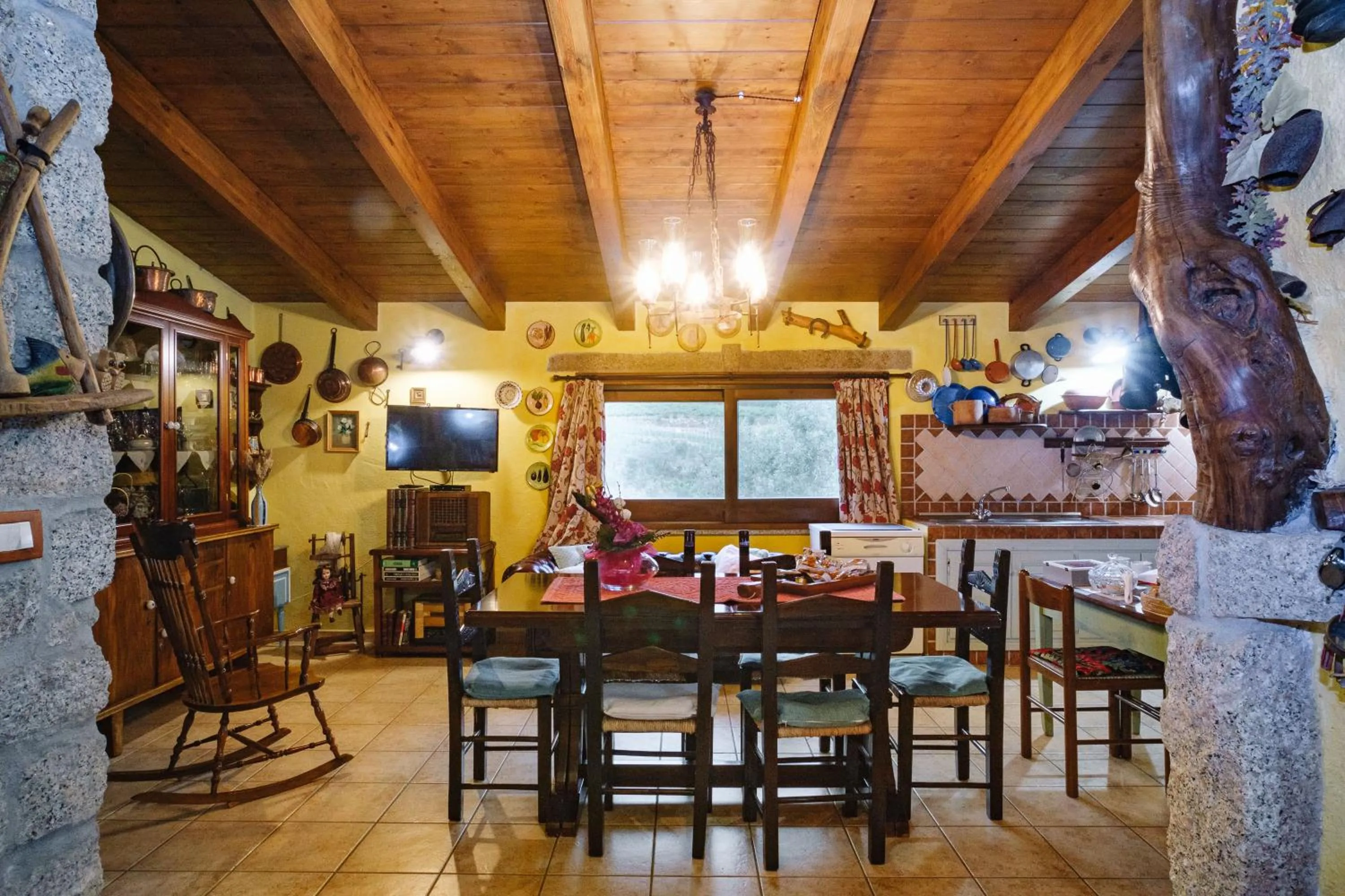 Kitchen or kitchenette in B&B San Michele