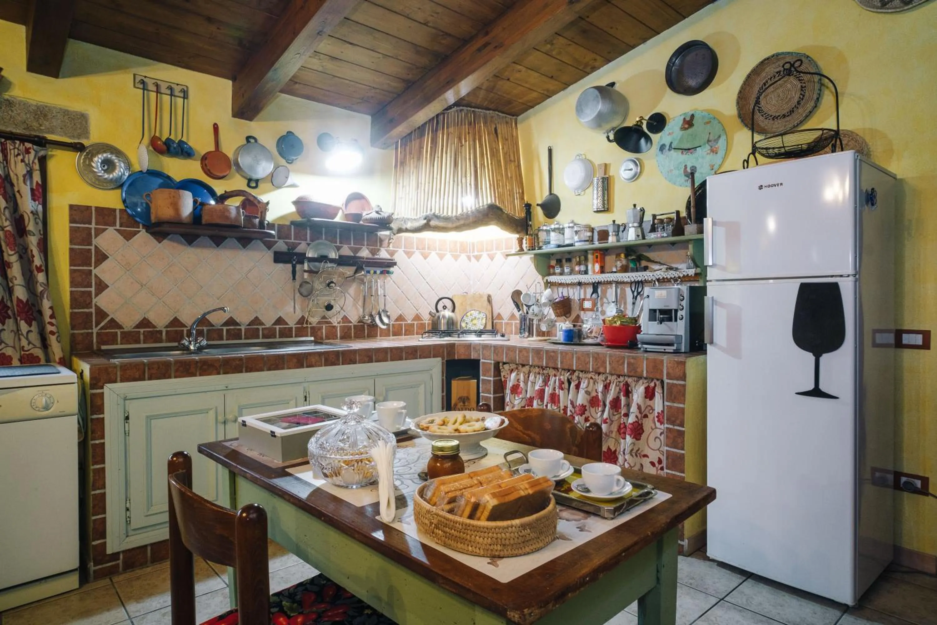 Kitchen or kitchenette in B&B San Michele