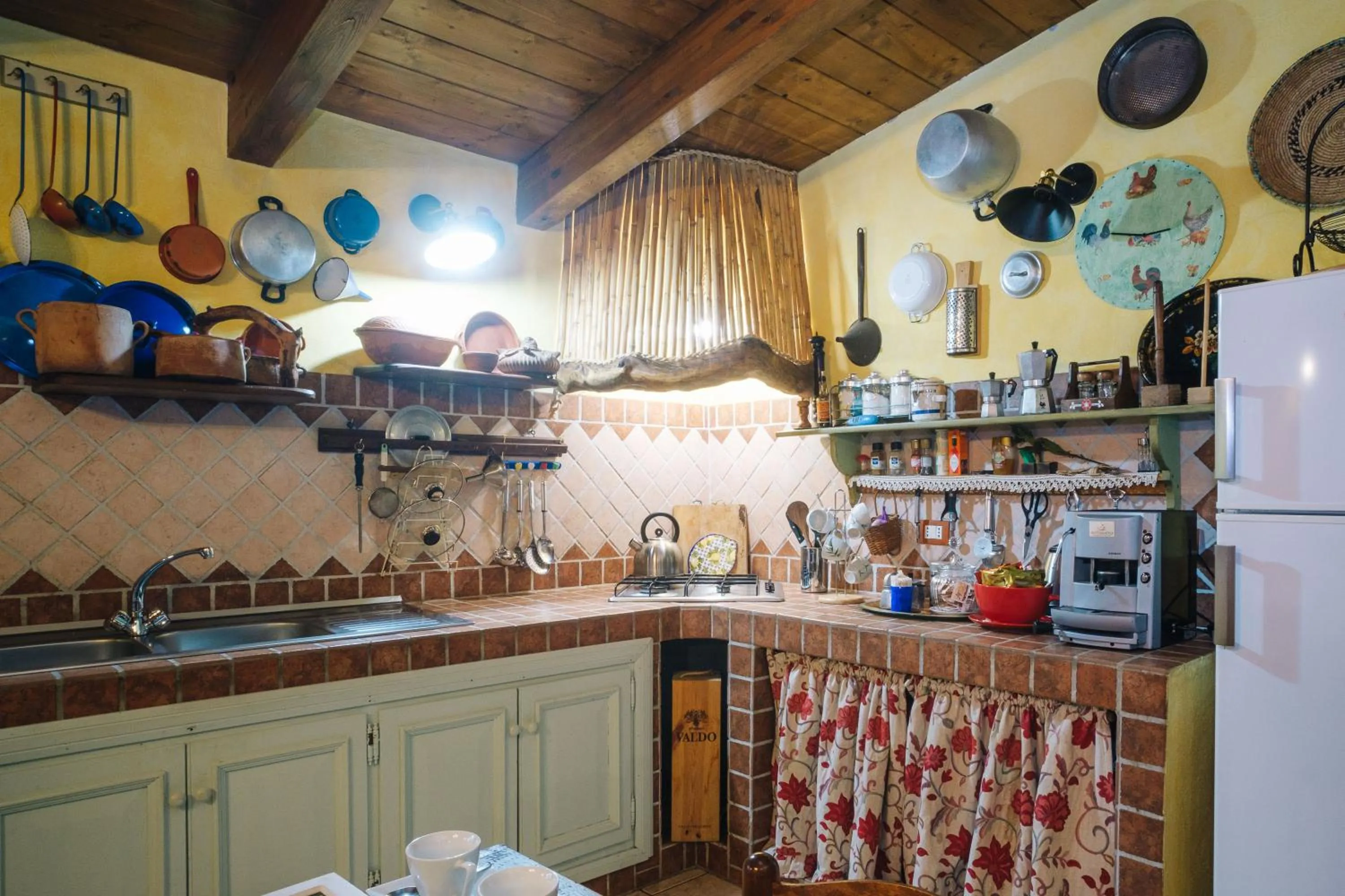 Kitchen or kitchenette in B&B San Michele