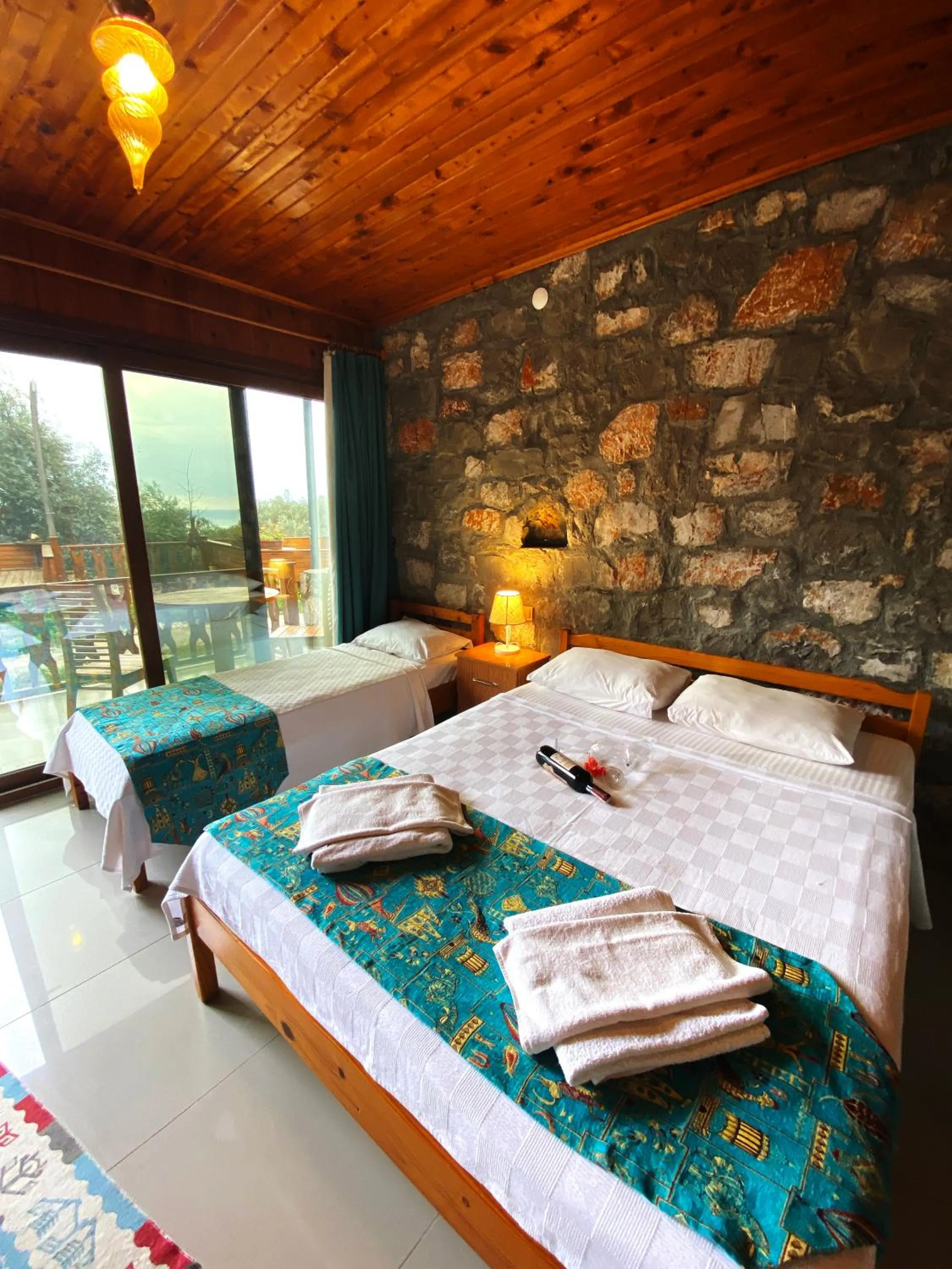 Bedroom in Kabak Armes Hotel