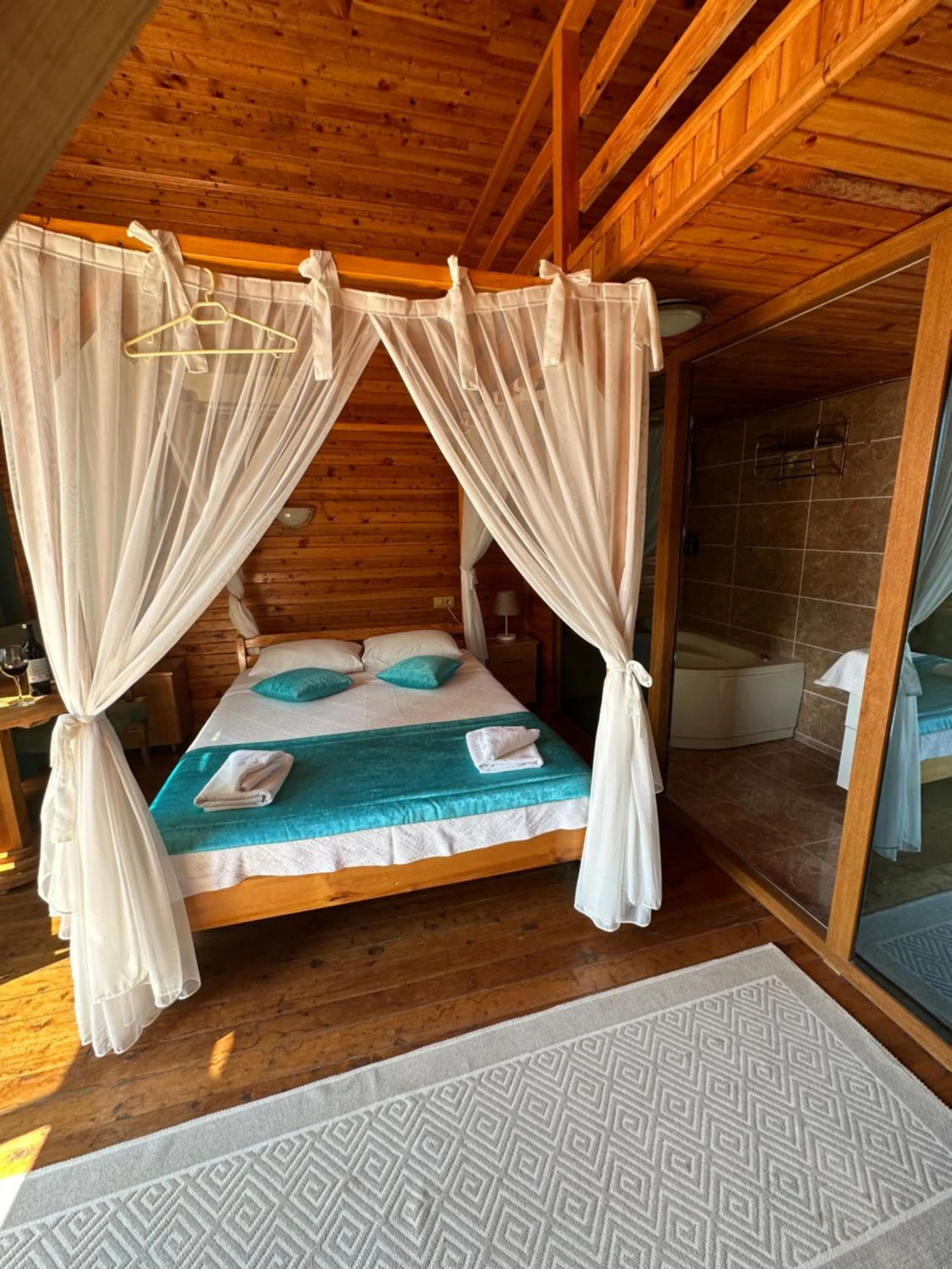Bed in Kabak Armes Hotel