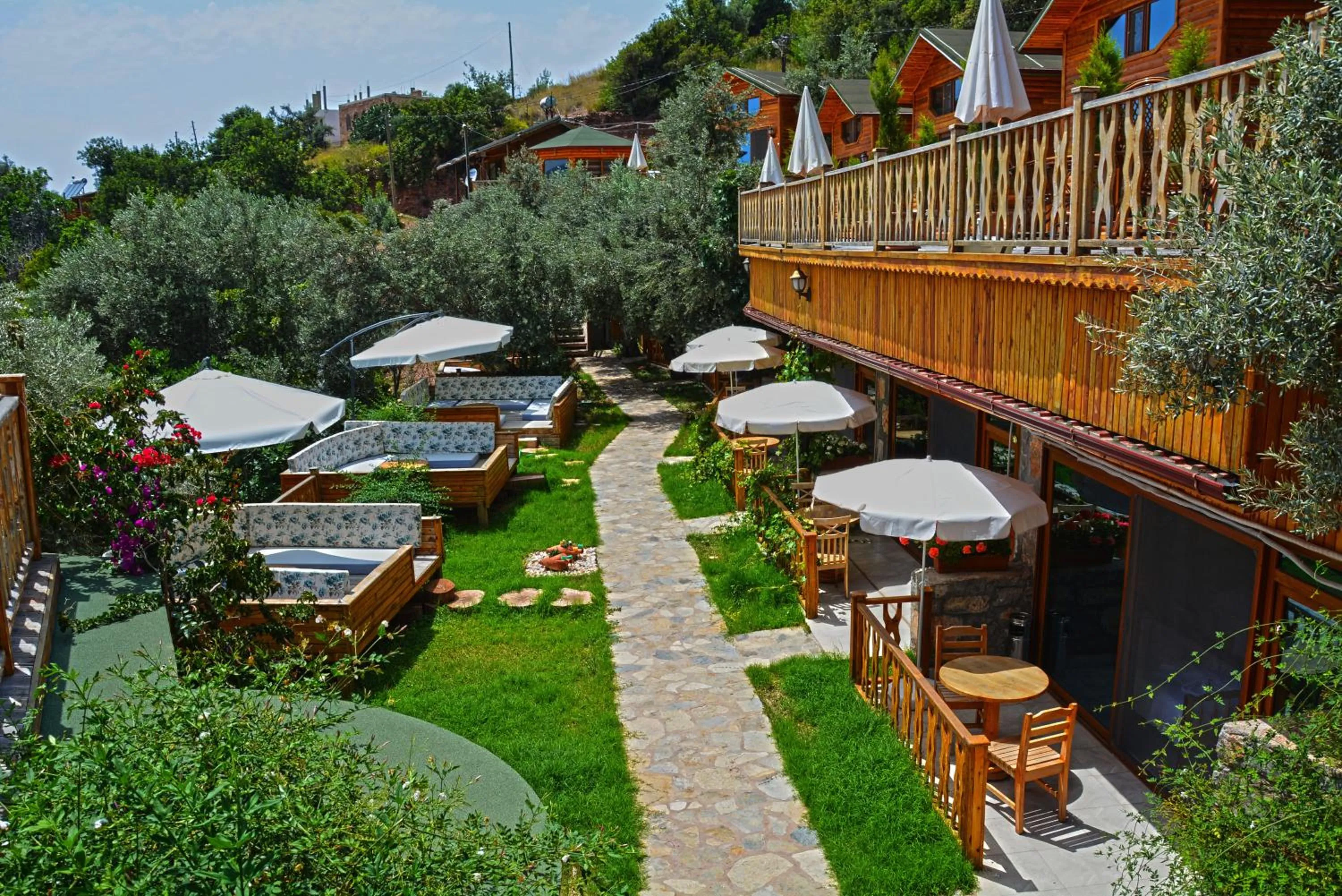 Garden view in Kabak Armes Hotel