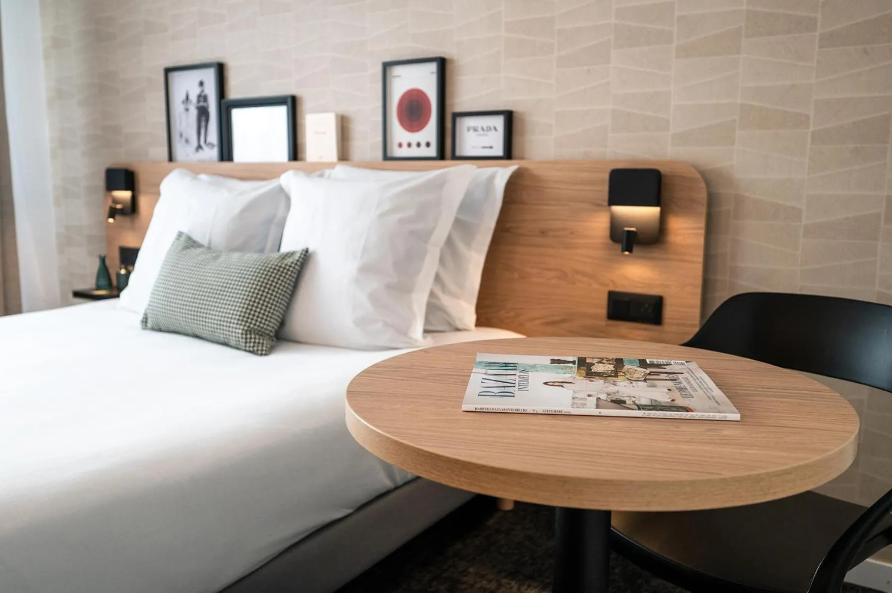 Bed in Nemea Appart Hotel La Boetie Bordeaux Pessac