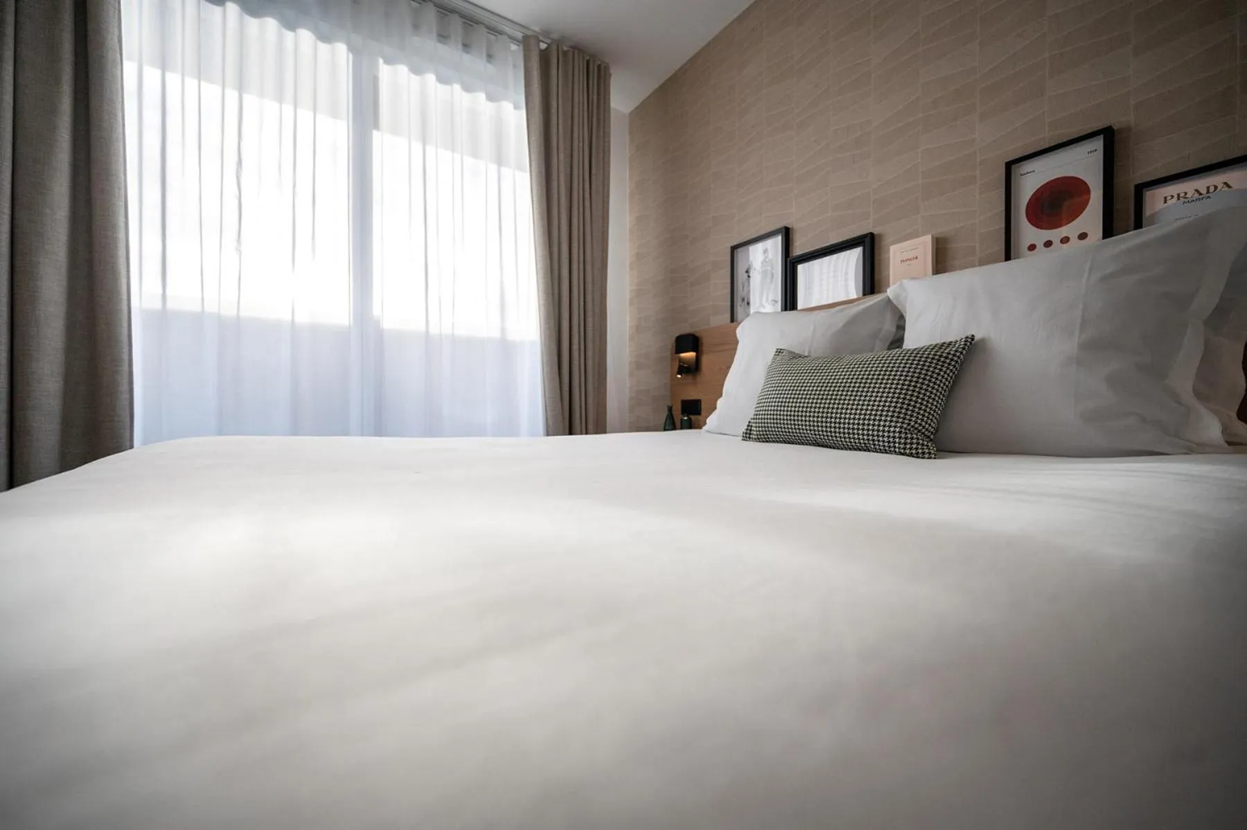 Bed in Nemea Appart Hotel La Boetie Bordeaux Pessac