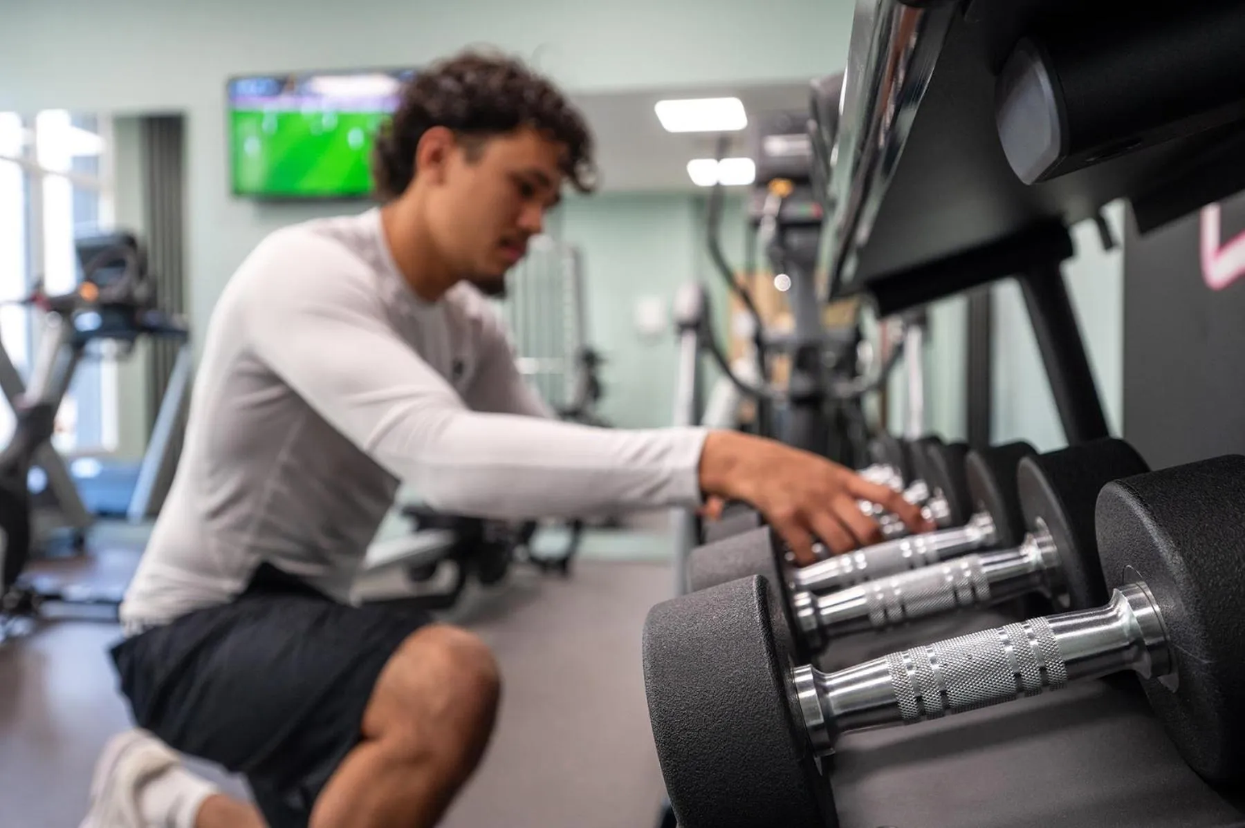 Fitness centre/facilities in Nemea Appart Hotel La Boetie Bordeaux Pessac