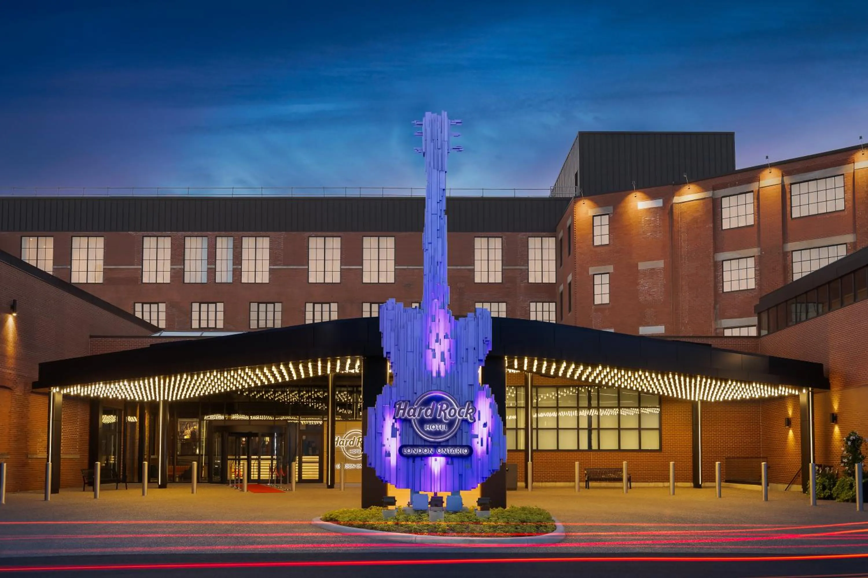 Property building in Hard Rock Hotel London Ontario