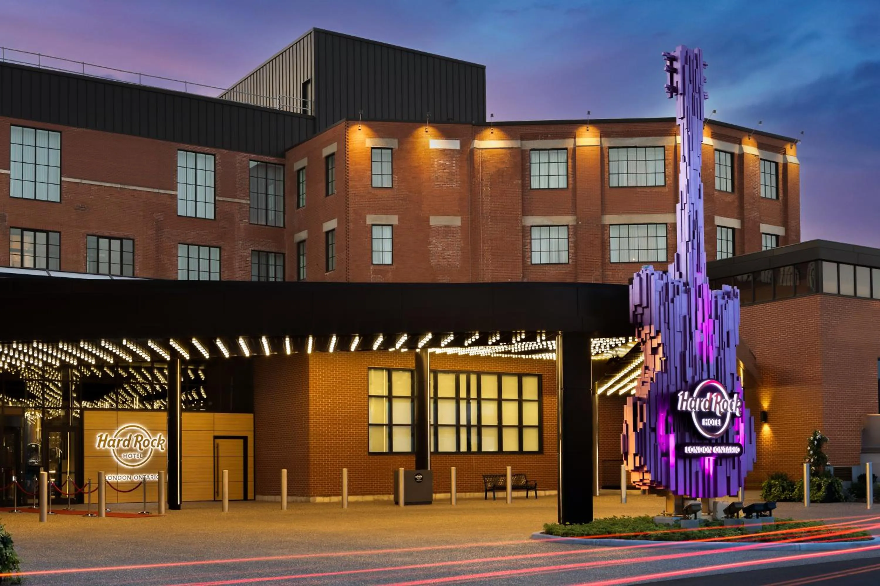 Property building in Hard Rock Hotel London Ontario