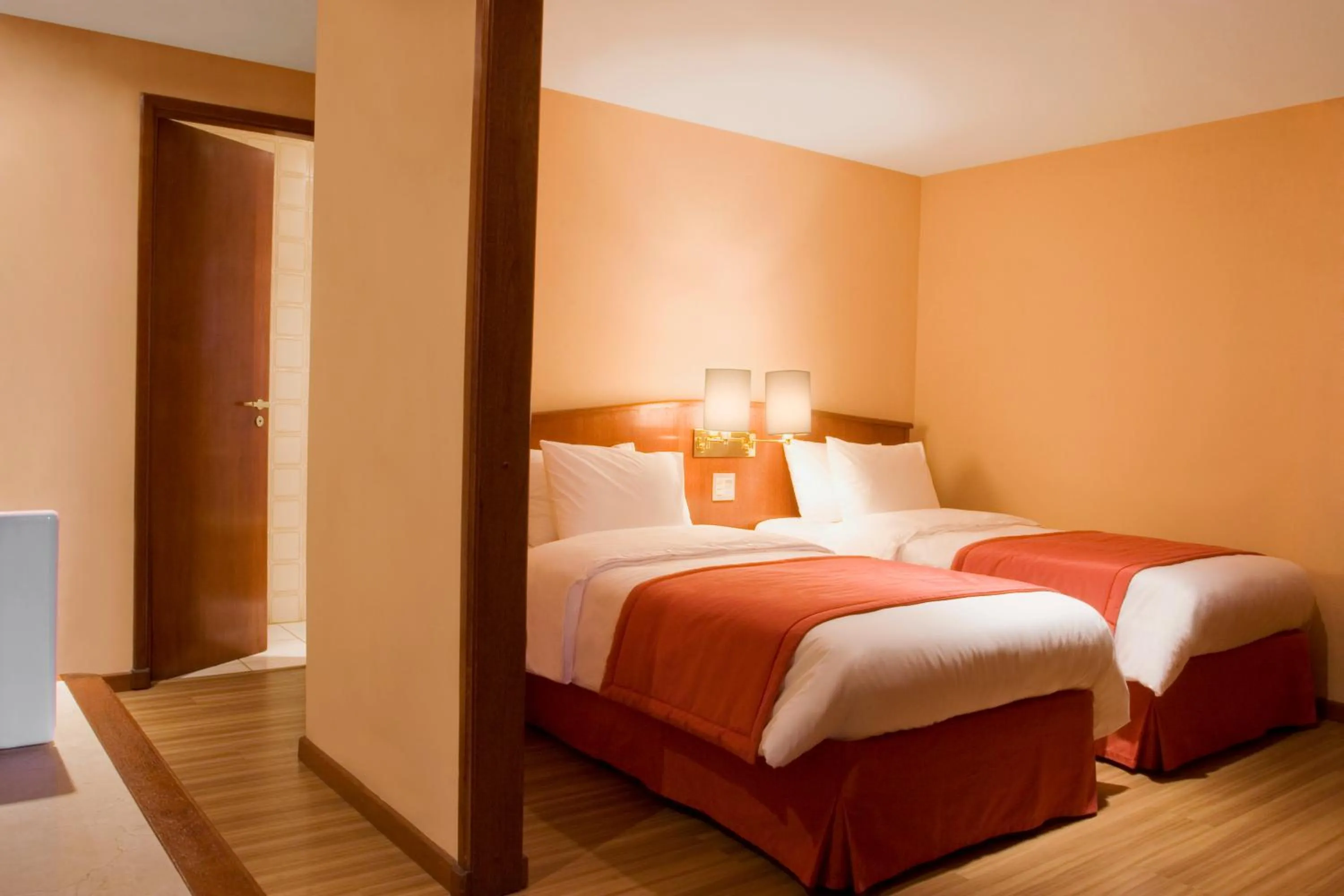 Bed in Hotel Moncloa