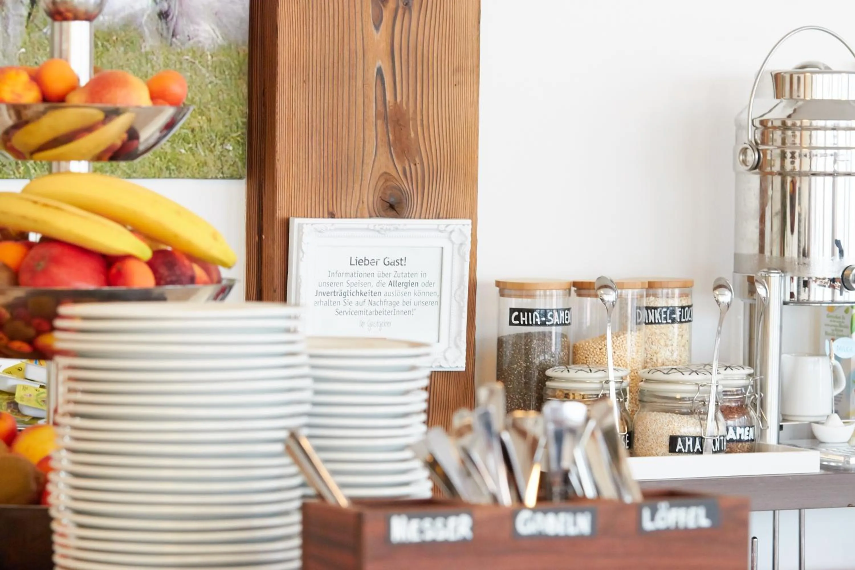 Buffet breakfast in Hotel & Restaurant Seehof