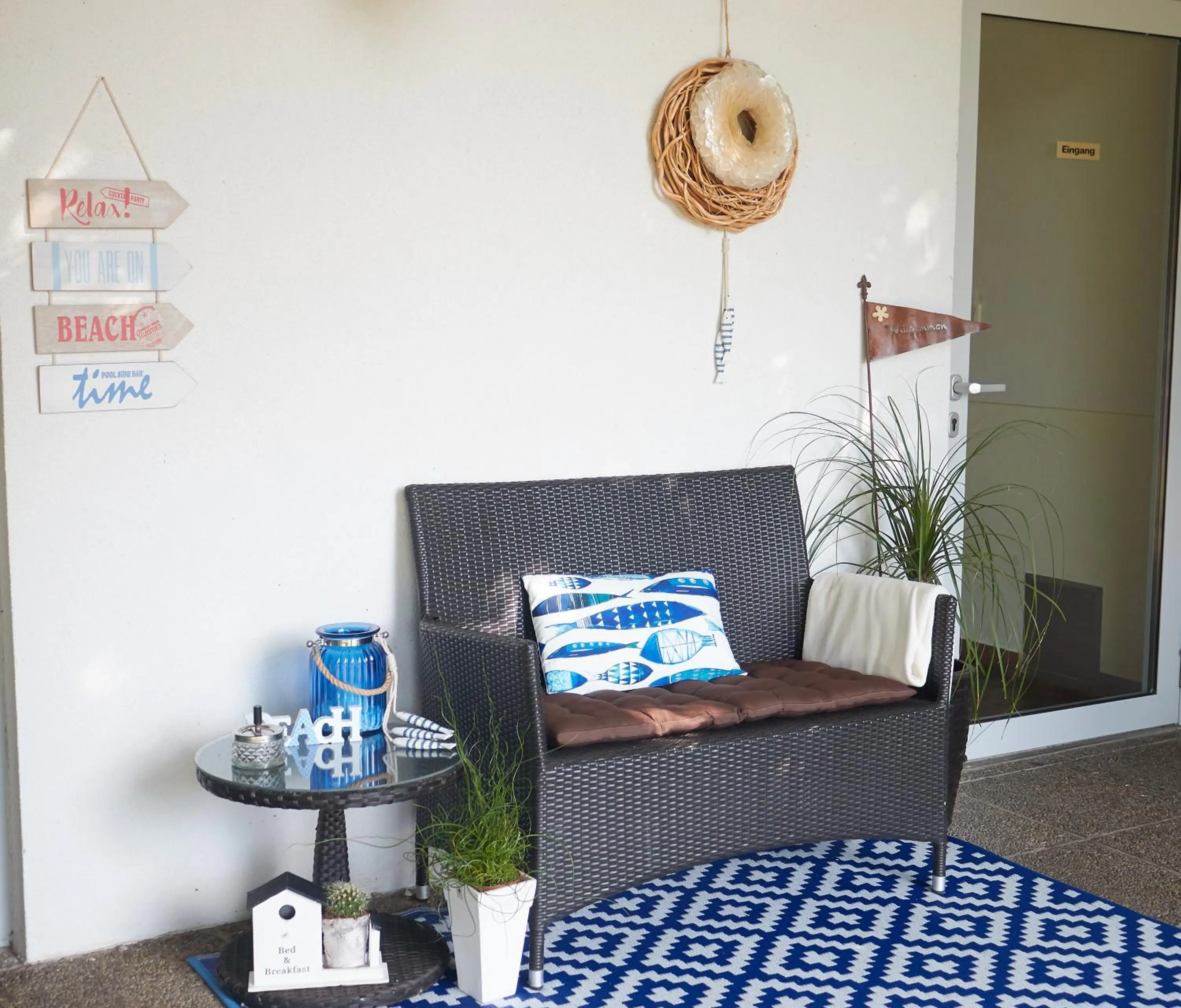 Patio in Hotel & Restaurant Seehof