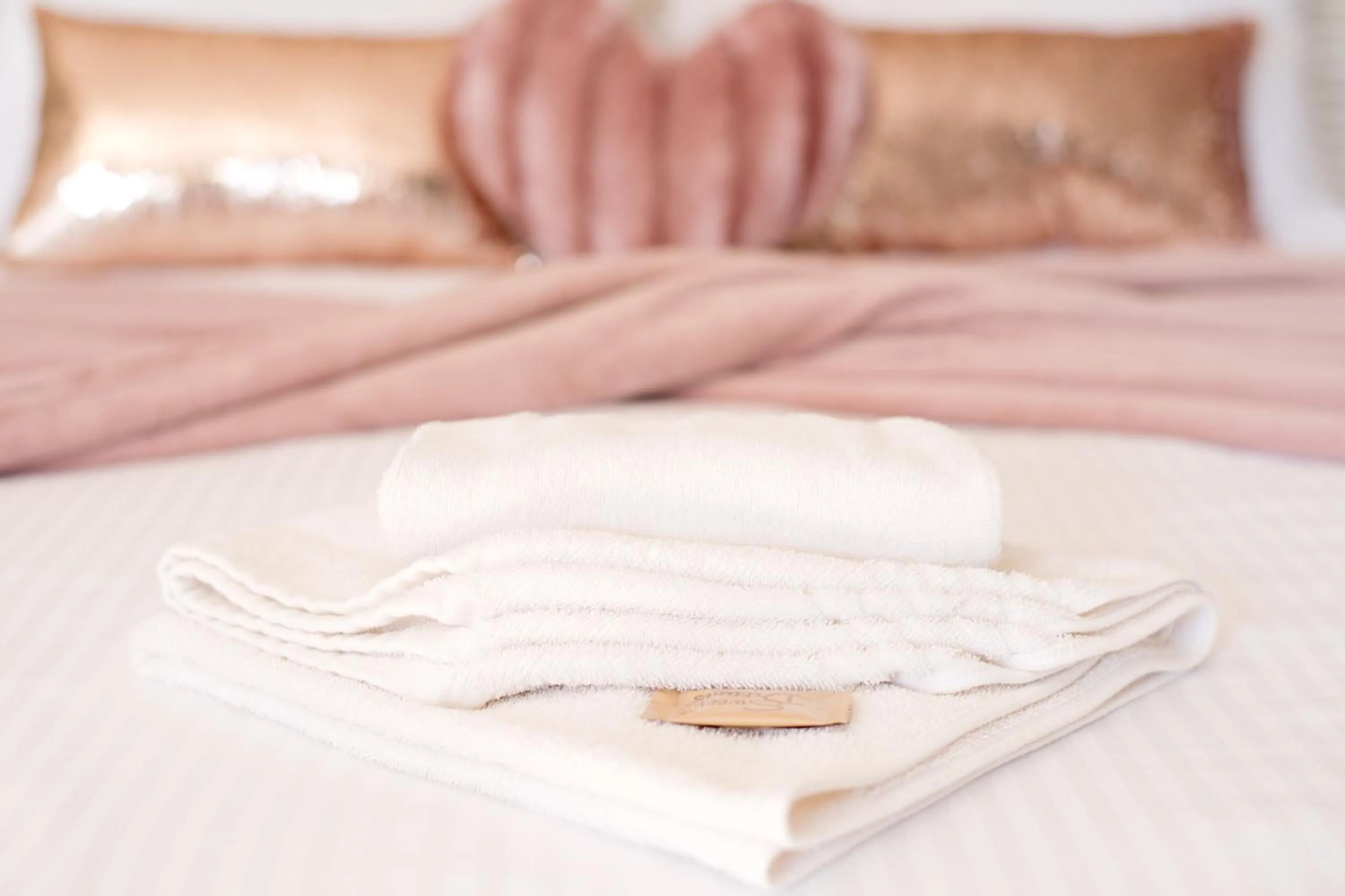 Bed in Gemstone Guest House