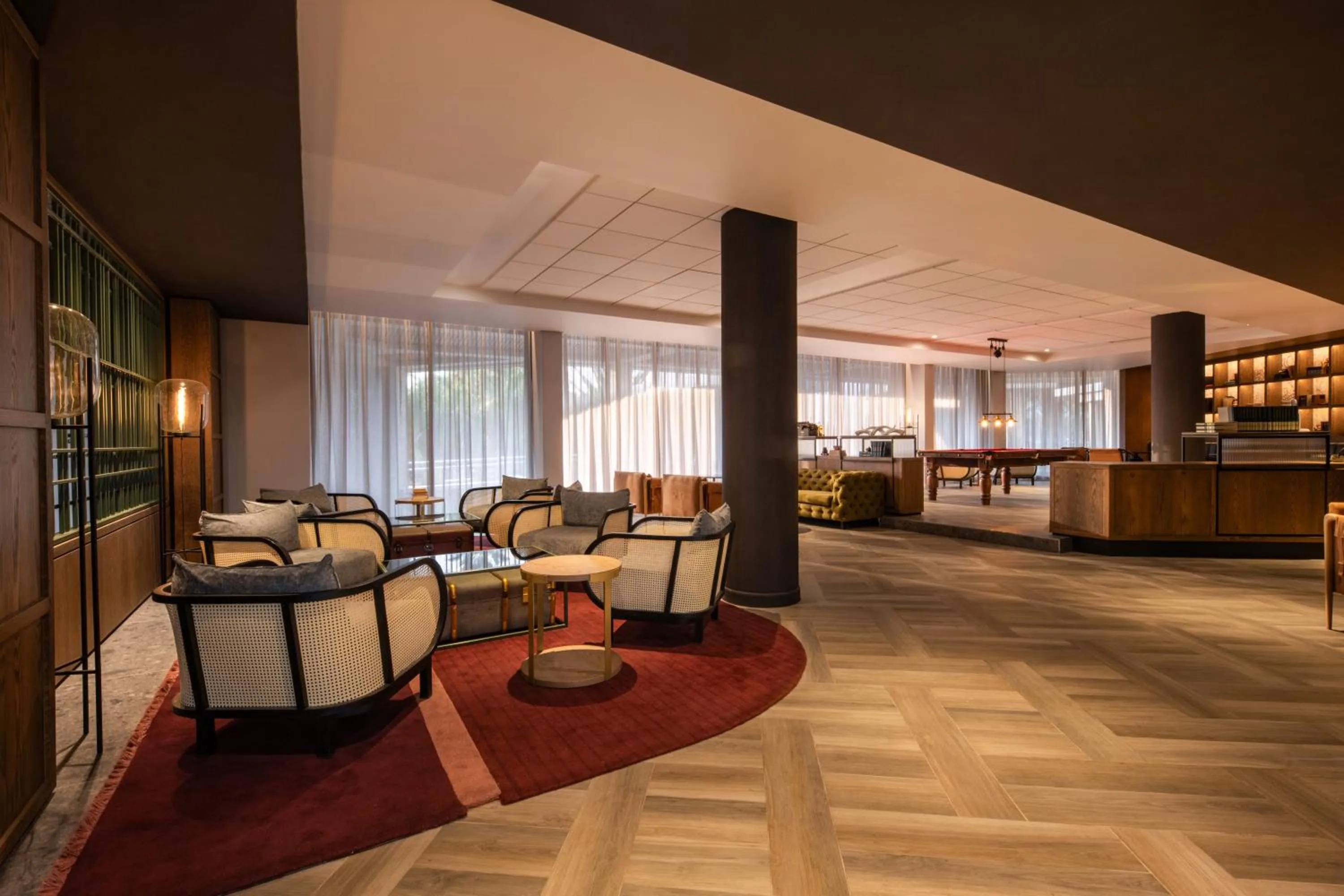 Living room in Mövenpick Hotel Windhoek