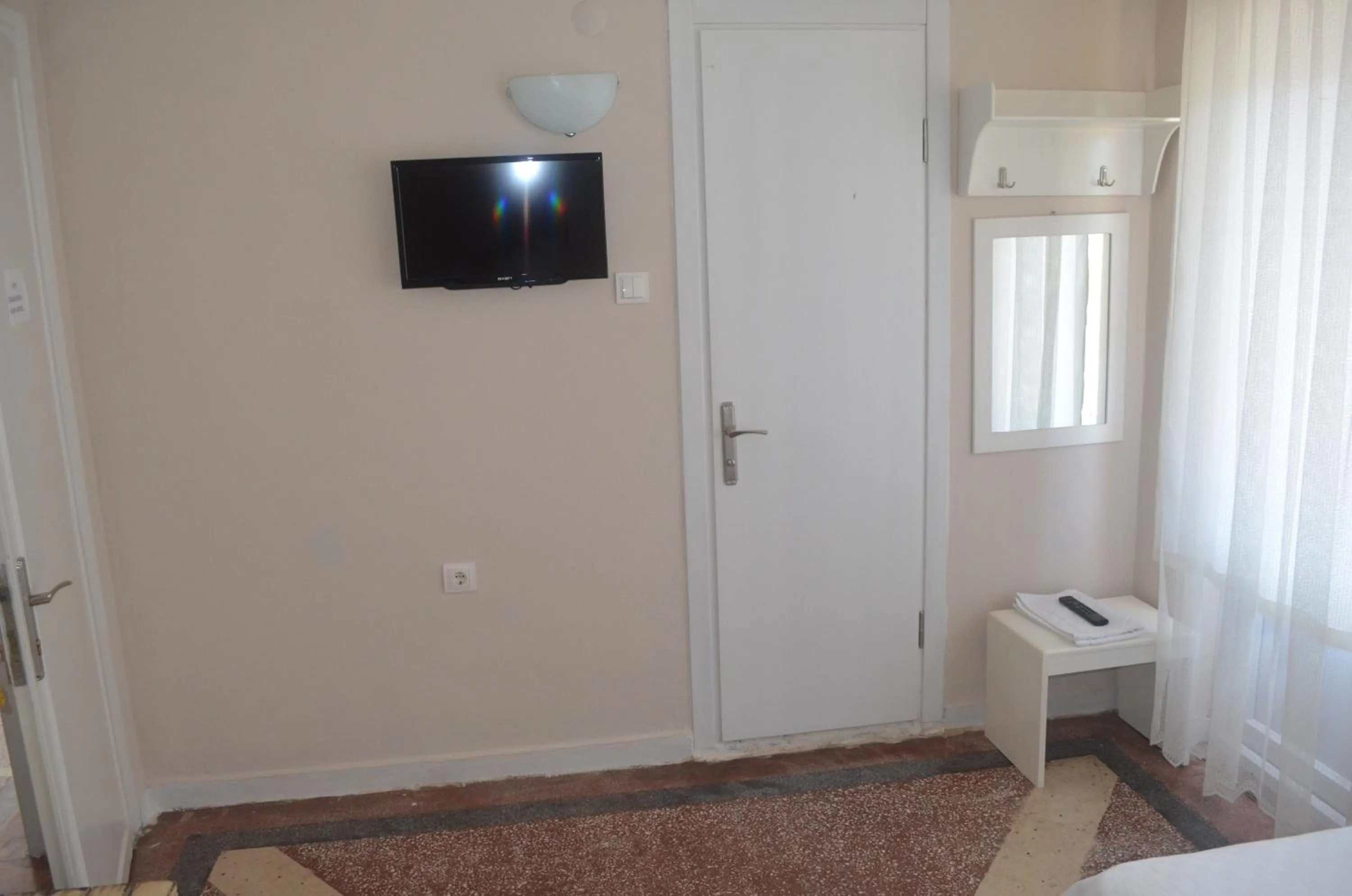 Decorative detail in Tunc Hotel