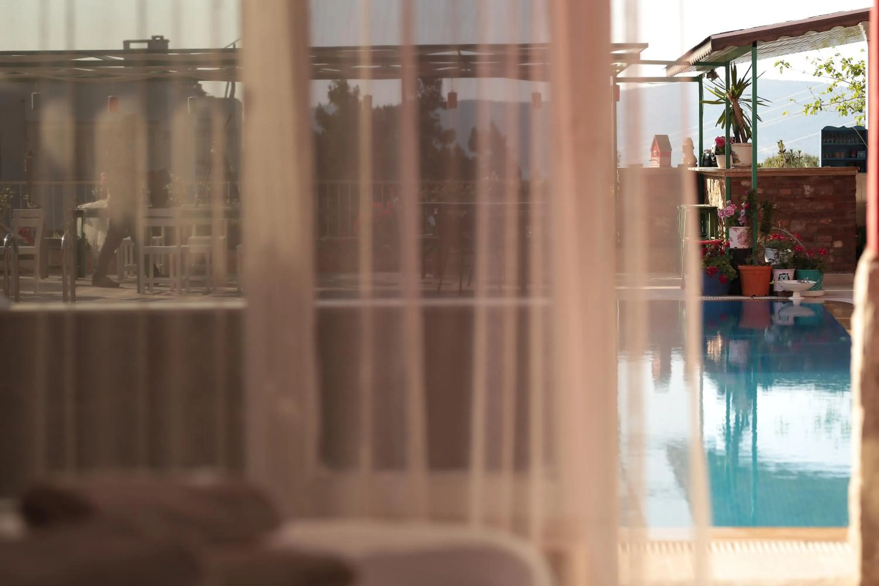 Pool view in Tunc Hotel