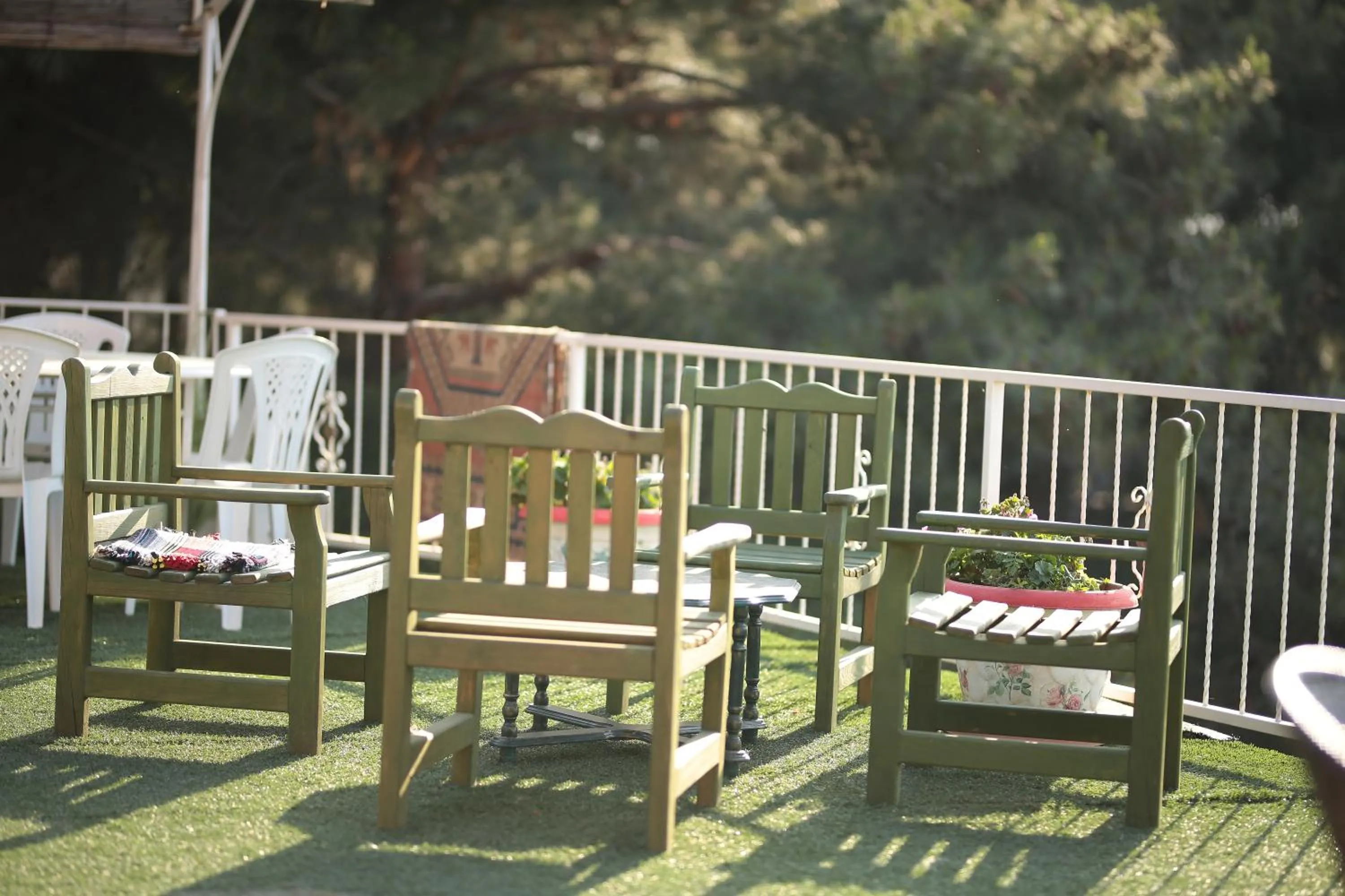 Balcony/Terrace in Tunc Hotel