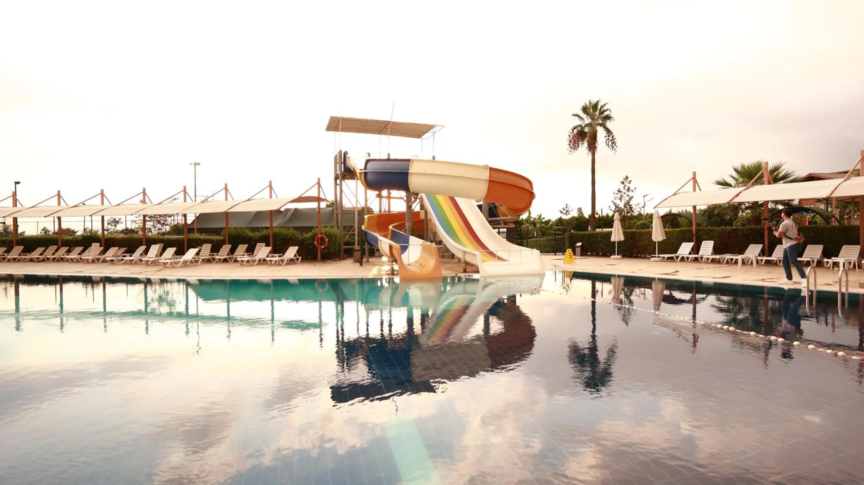 Swimming pool in Hattusa Vacation Thermal Club Erzin