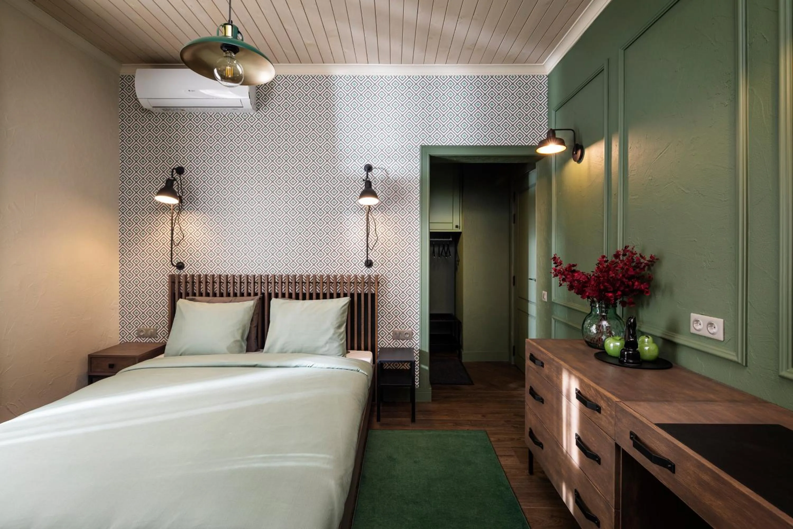 Bed in 5 Vintage Guest House